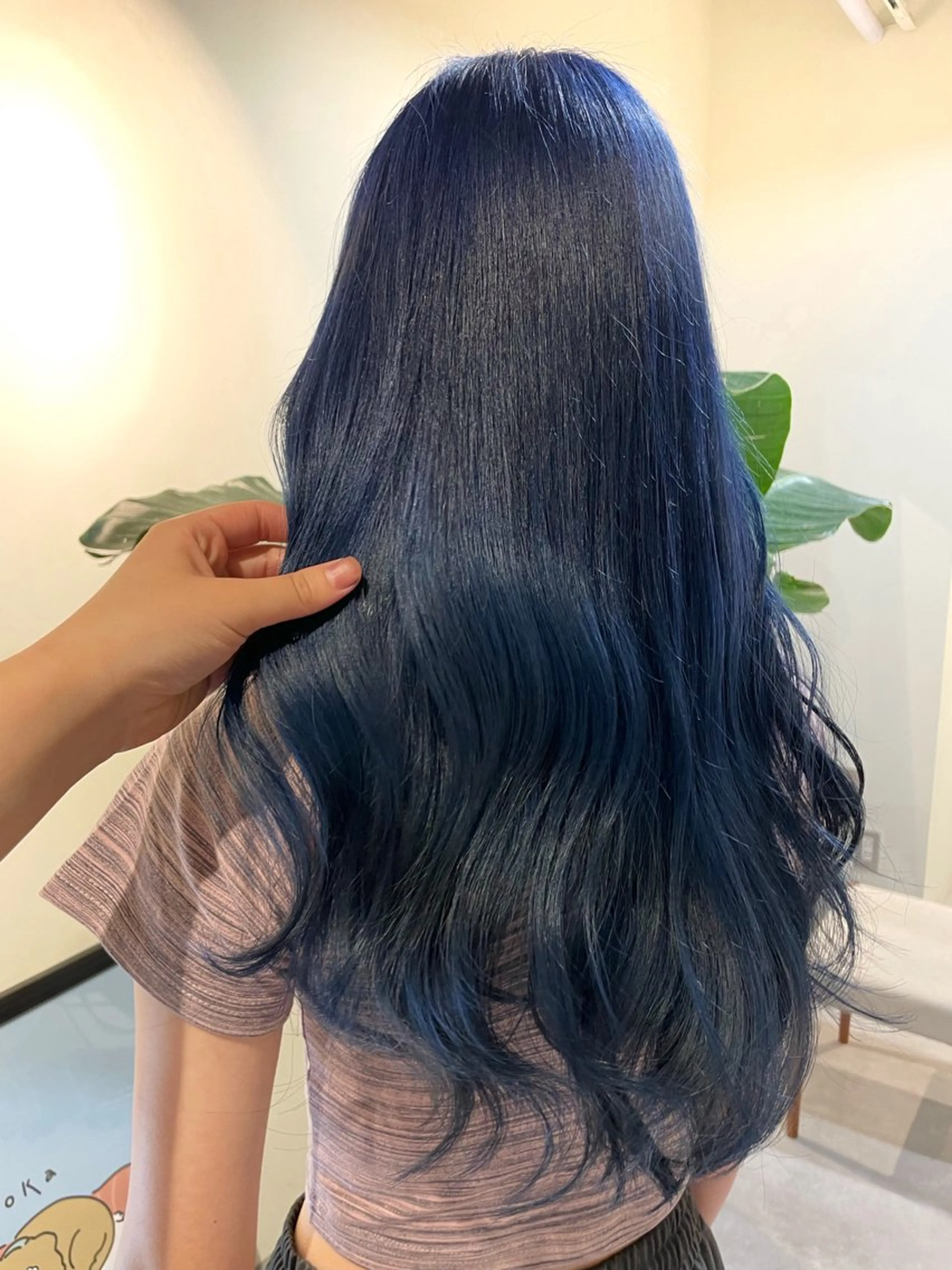 カラー 若月 あやかのヘアスタイル