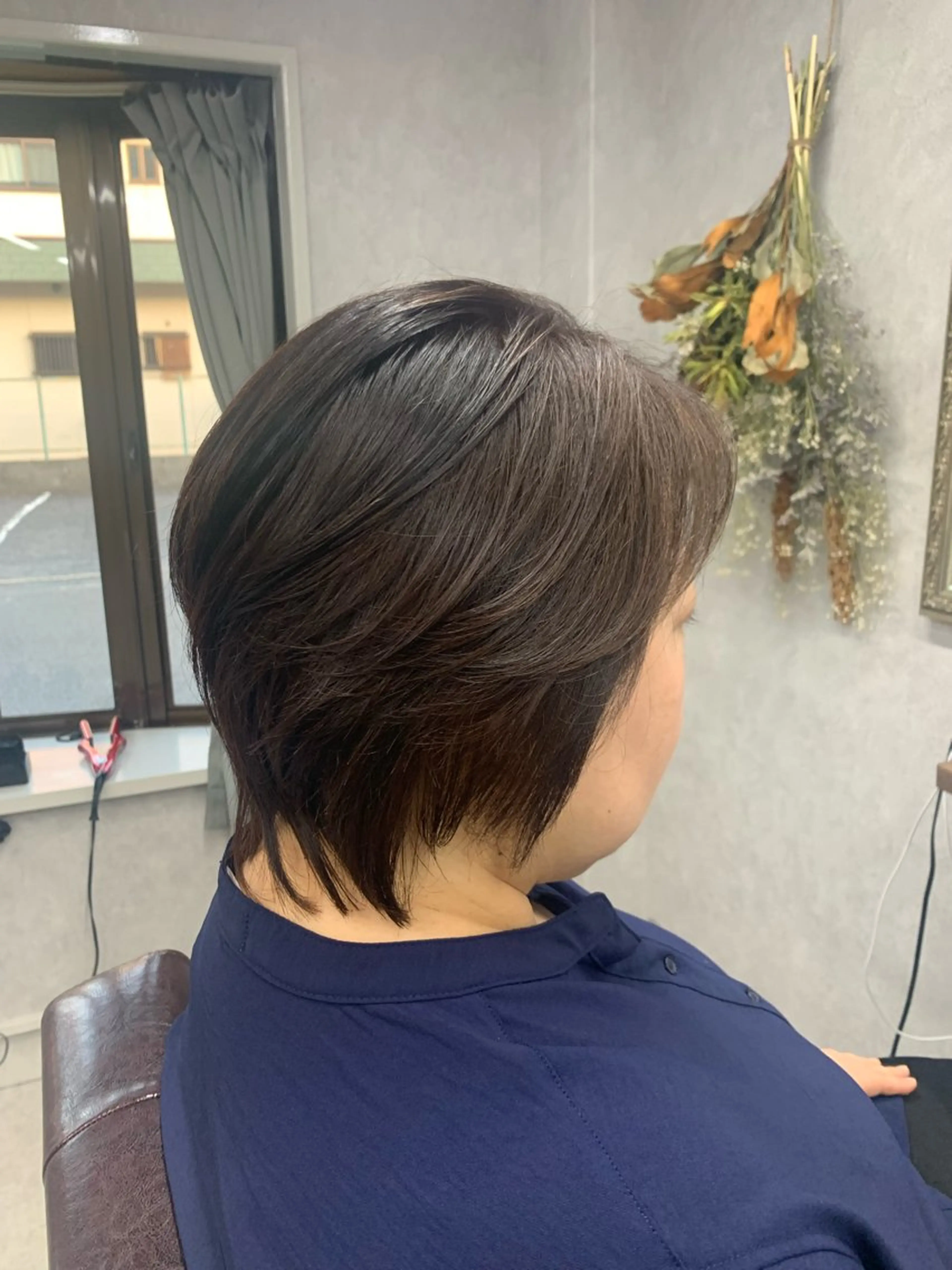 ショート カラー カット ヘアカラー トリートメント Lien 深井店のヘアスタイル