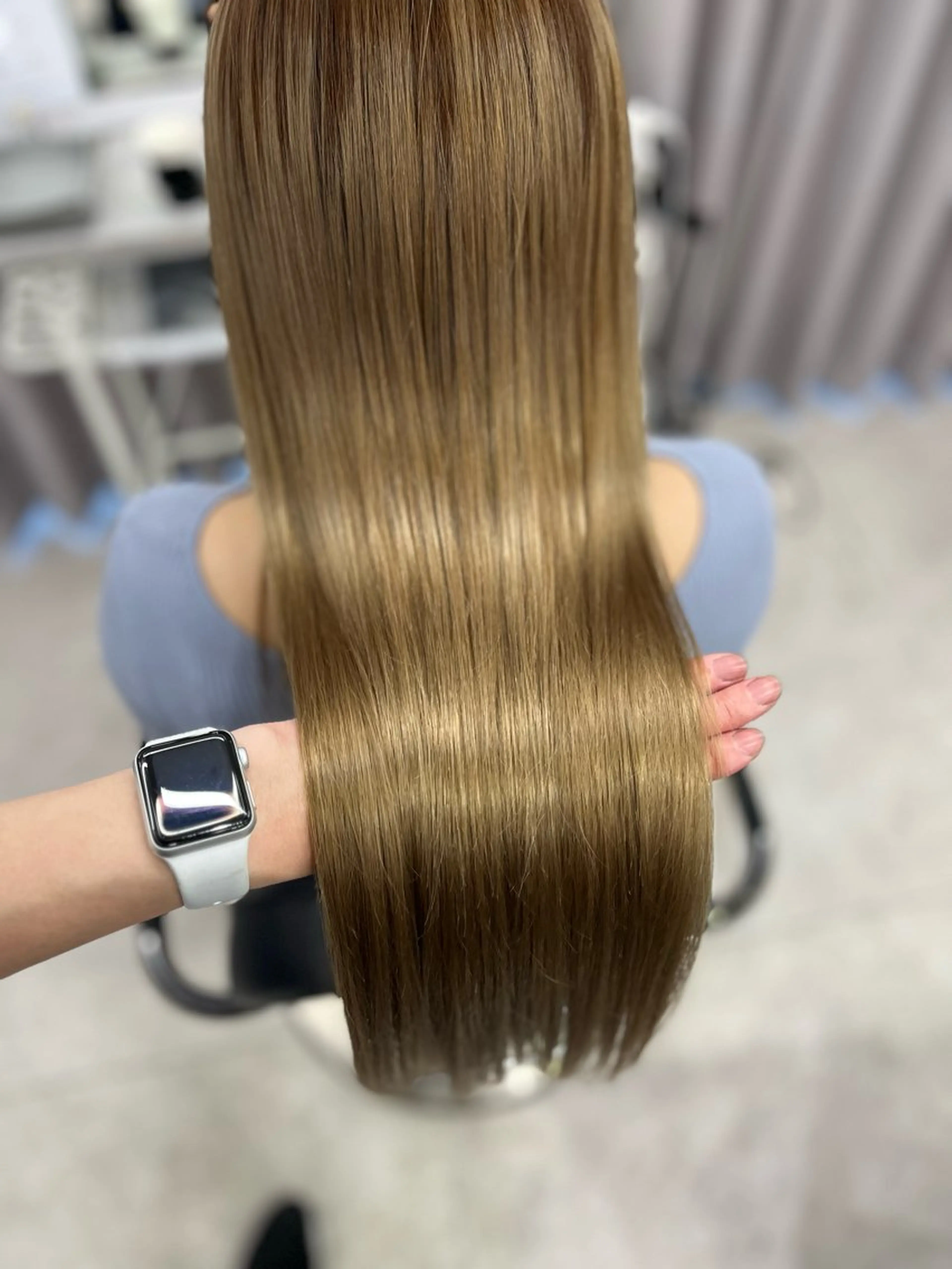 ロング トリートメント カット トリートメント 🫧ぷる艶カラー🫧 Yuubi🦩のヘアスタイル