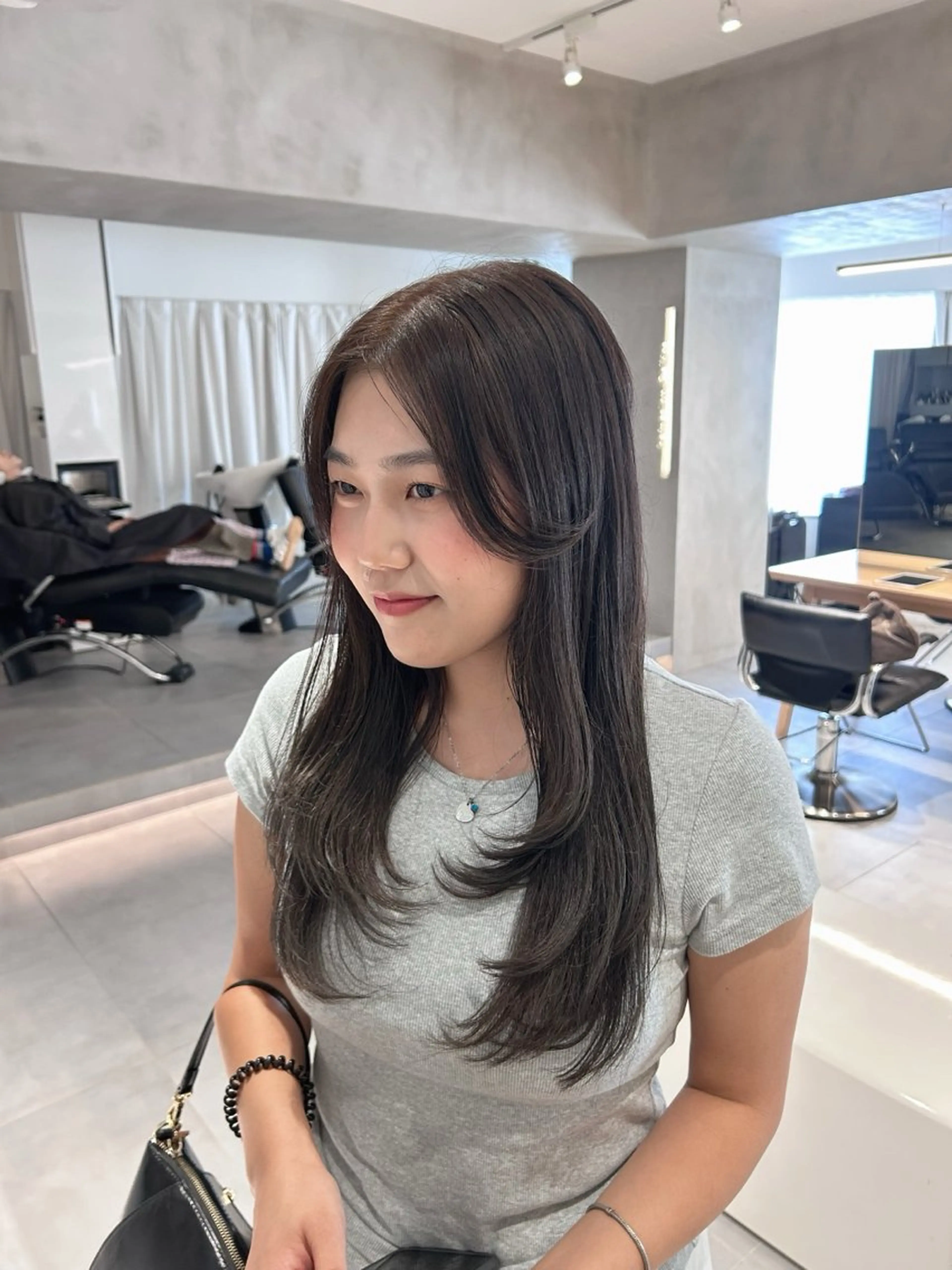 ロング カラー キッズ 🪞透けhair 🪞honokaのヘアスタイル