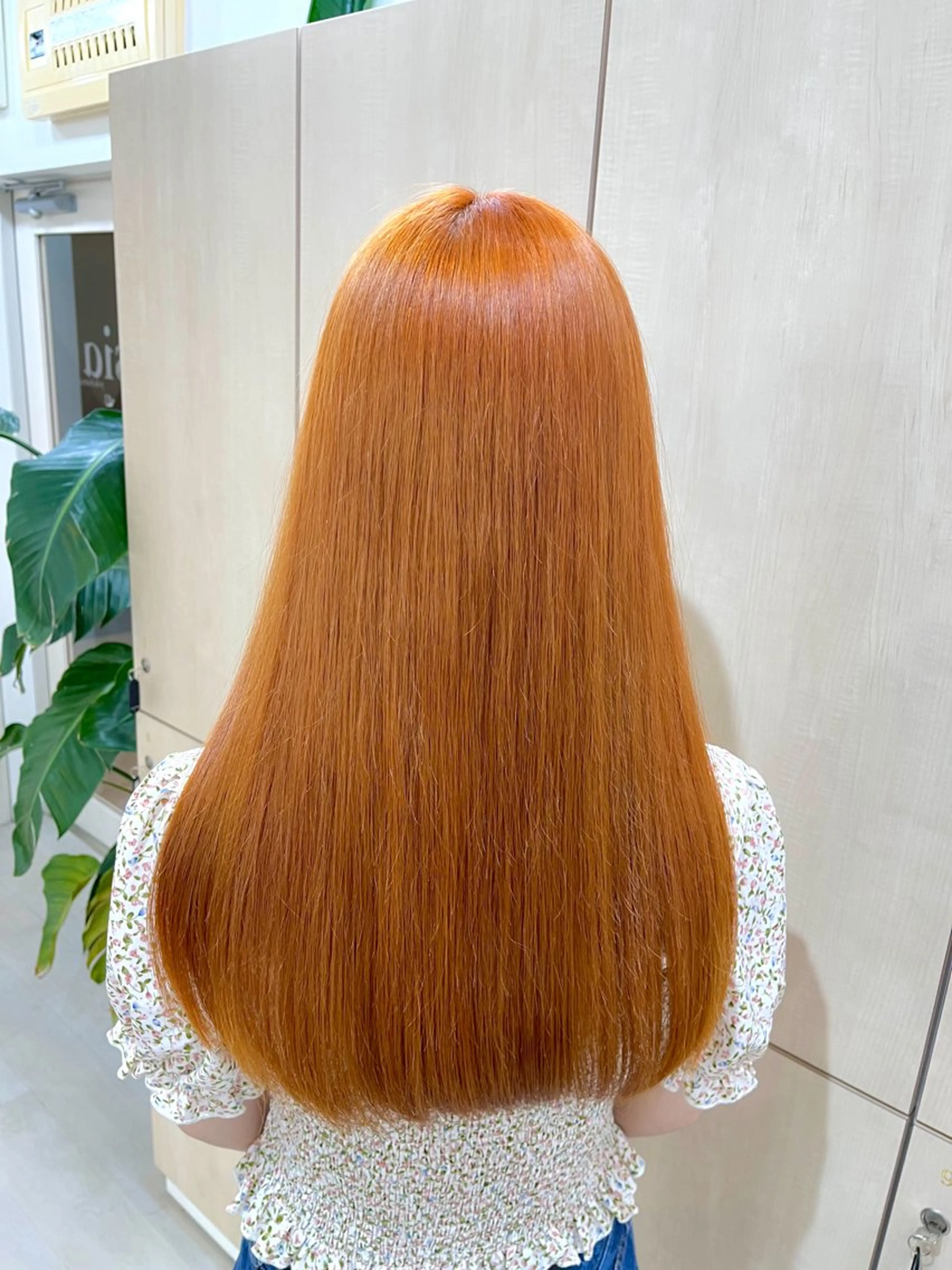 ロング ヘアカラー トリートメント ヘッドスパ ヘアセット I S所属・🌿透明感カラー‪ 縮毛矯正✨かずきのヘアスタイル