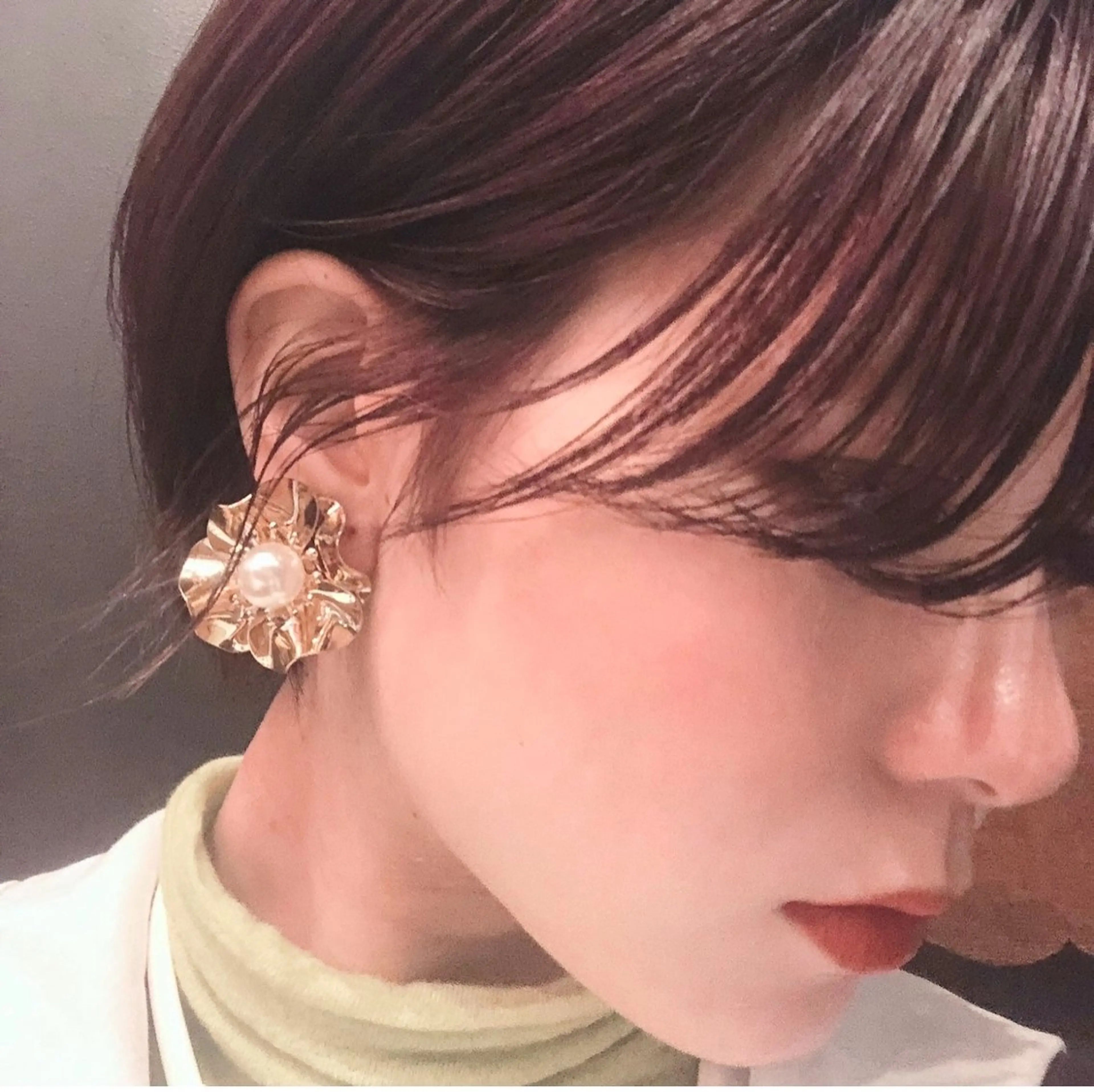 ショート カット 似合わせ♡レイヤー/ 暖色艶カラー/moeのヘアスタイル