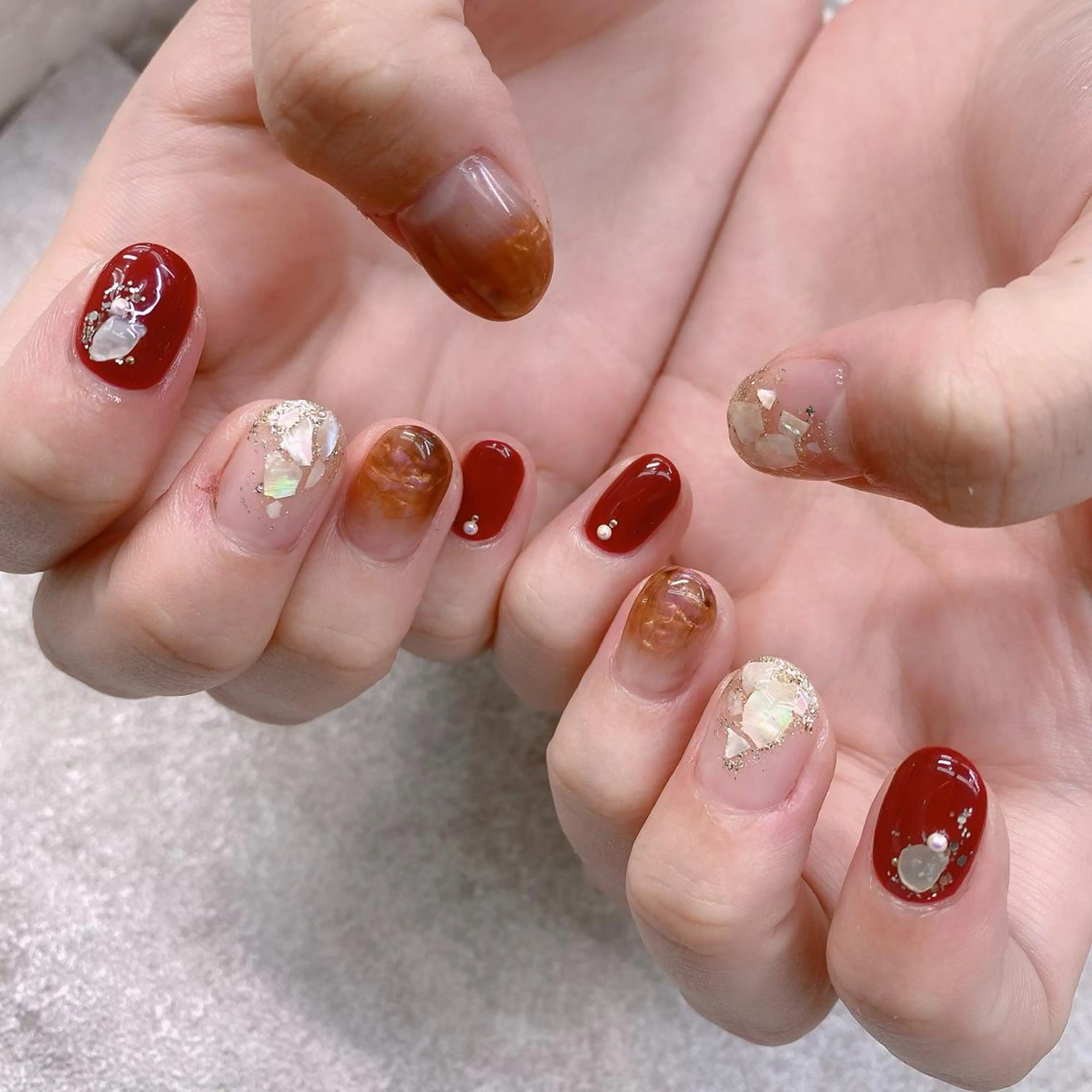 ネイル ハンドネイル フットネイル ナナイチゼロ I.Naoのネイルデザイン