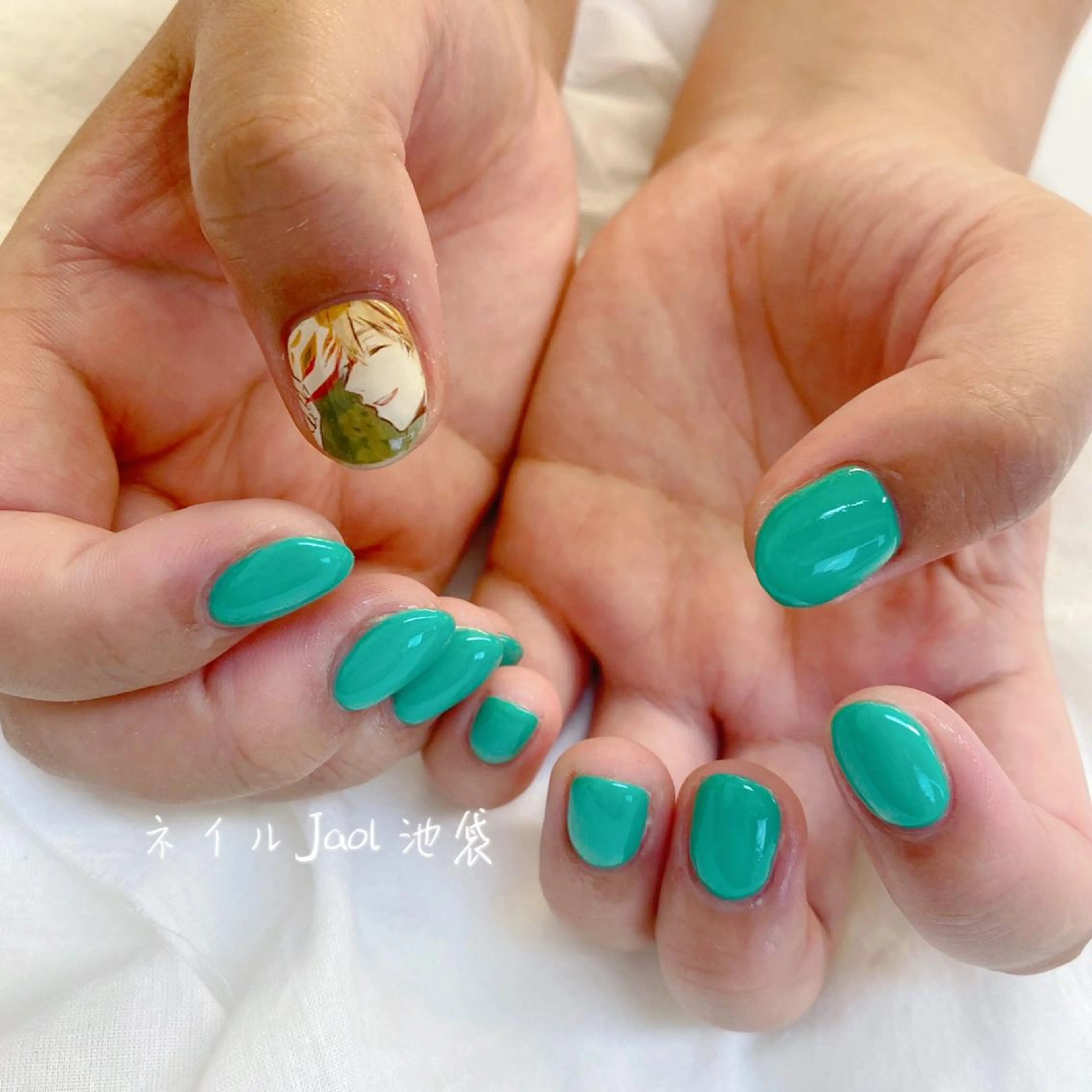 ショート nail jaol池袋店所属・ネイルJaol 池袋のネイルデザイン