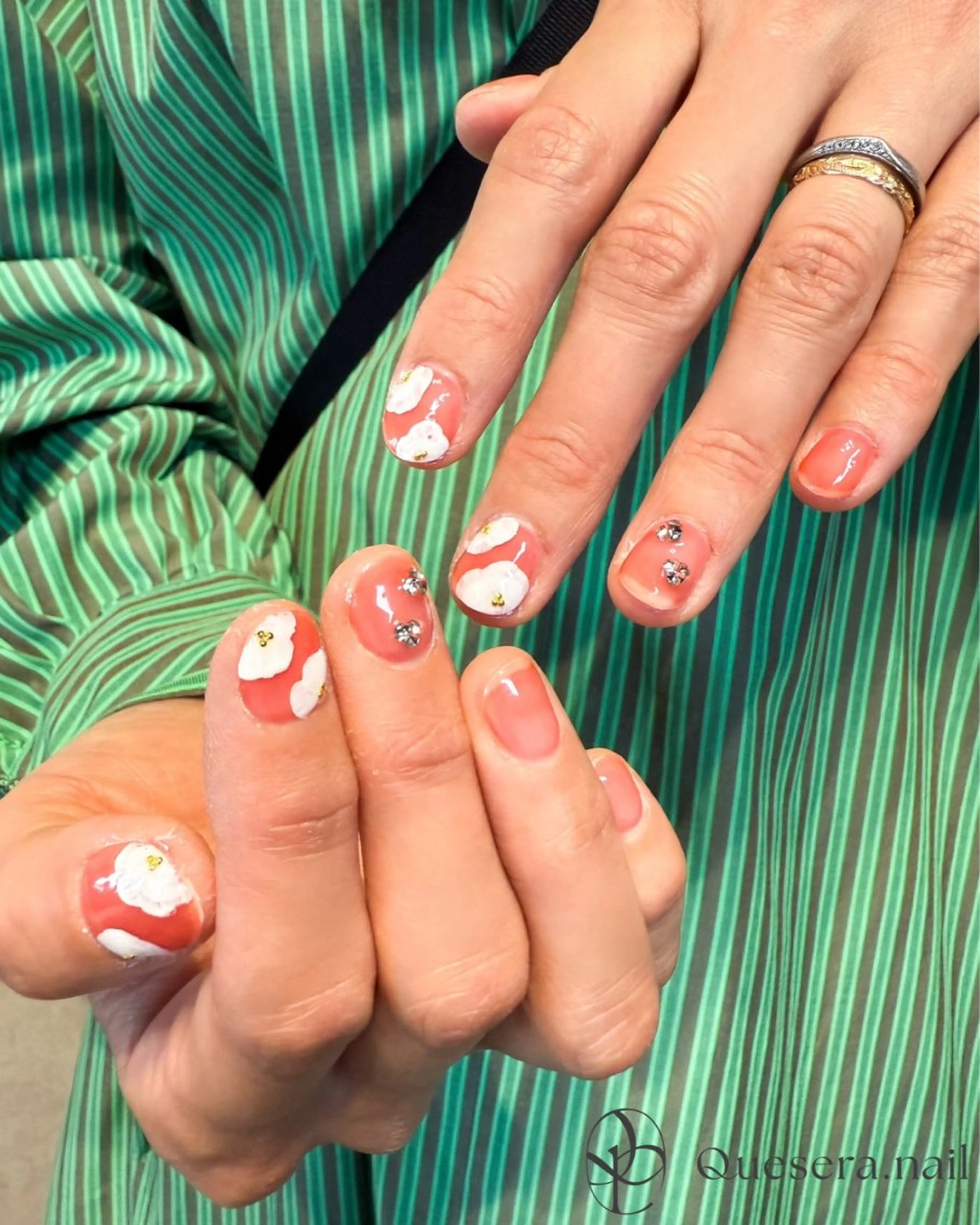 ネイル 春ネイル ハンドネイル Quesera. nail  yuuのネイルデザイン