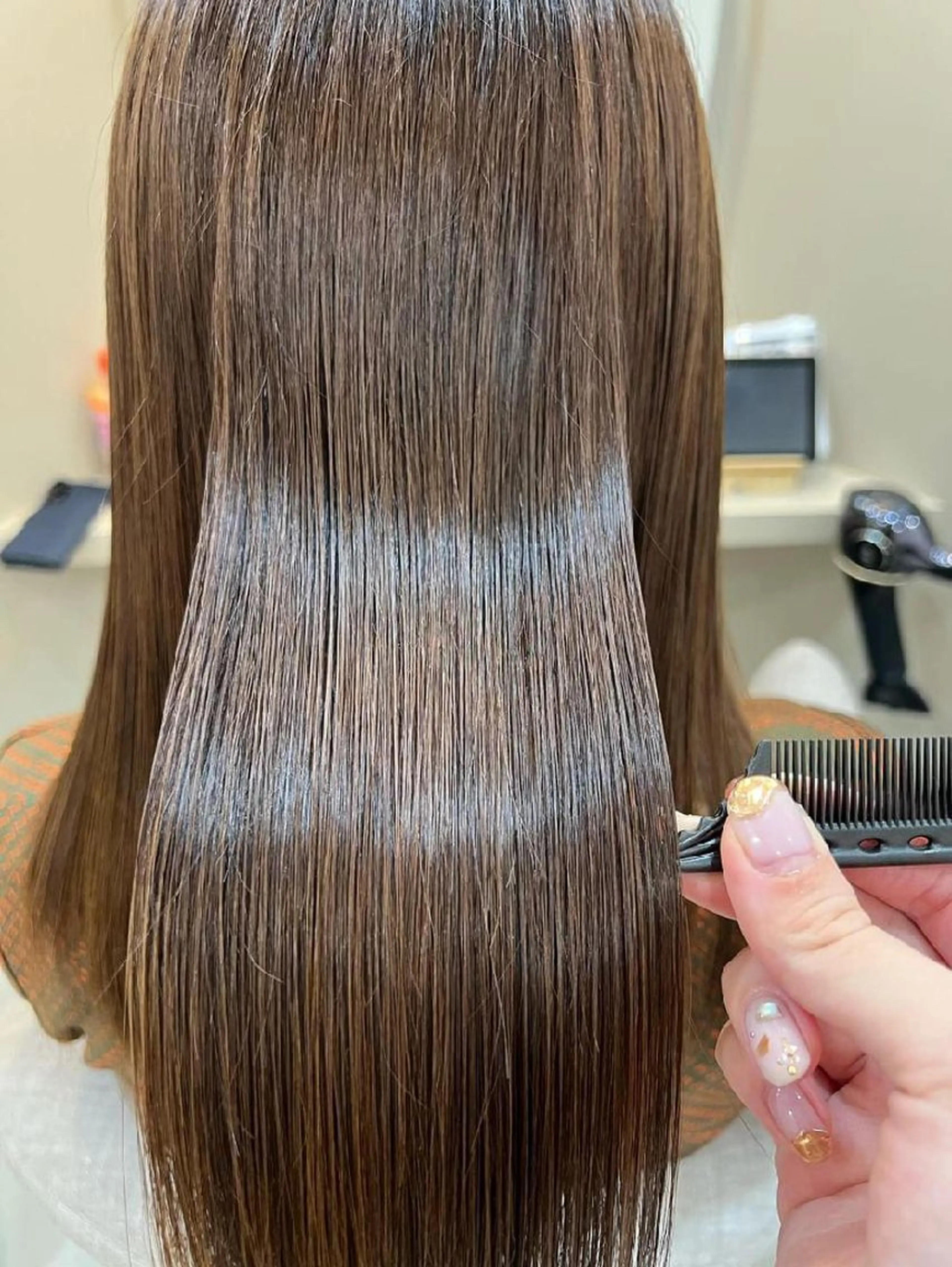 ロング トリートメント カット ヘアカラー トリートメント ヘッドスパ 廣野 有香のヘアスタイル