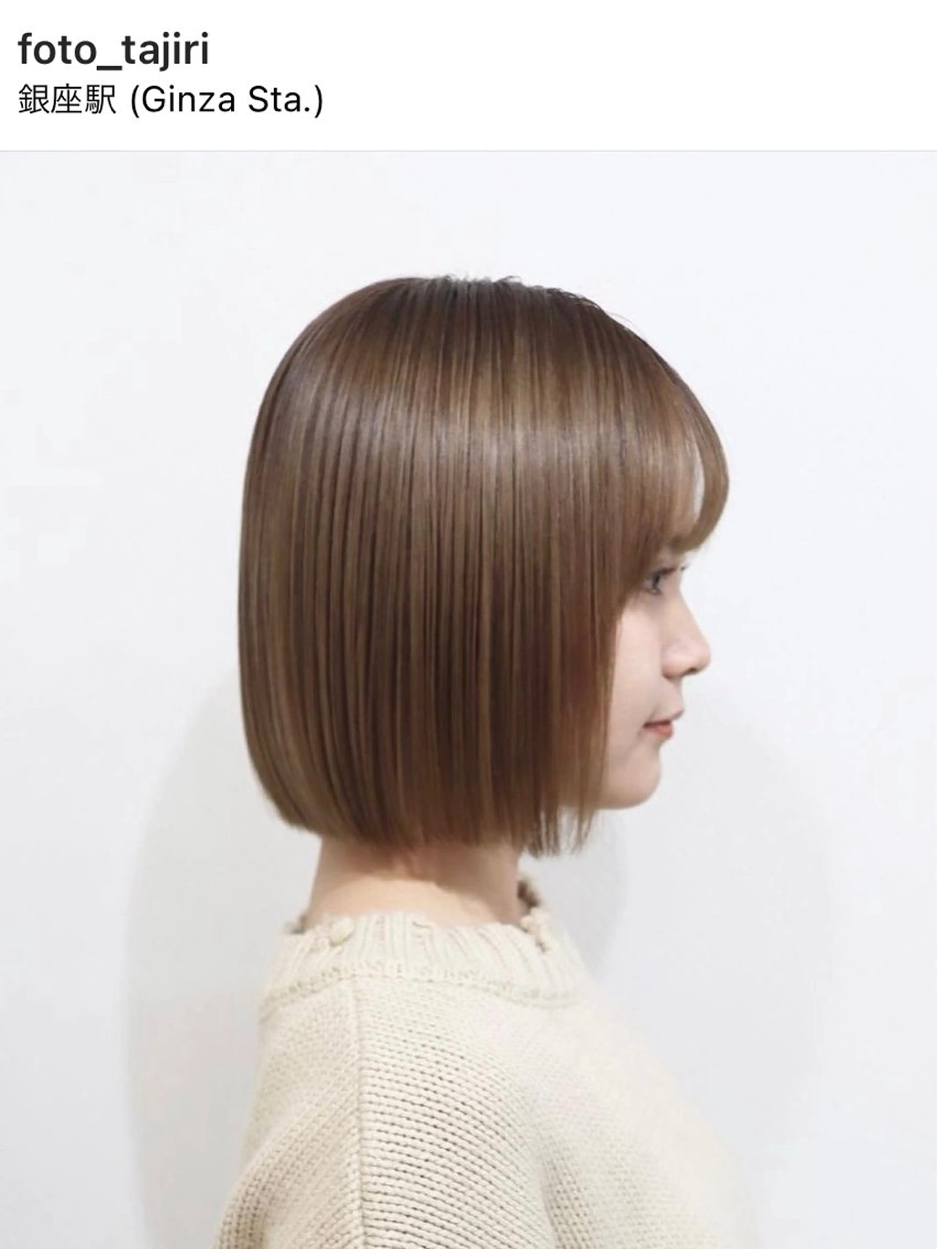 ショート カラー 田尻 維孝/ショート/ボブのヘアスタイル