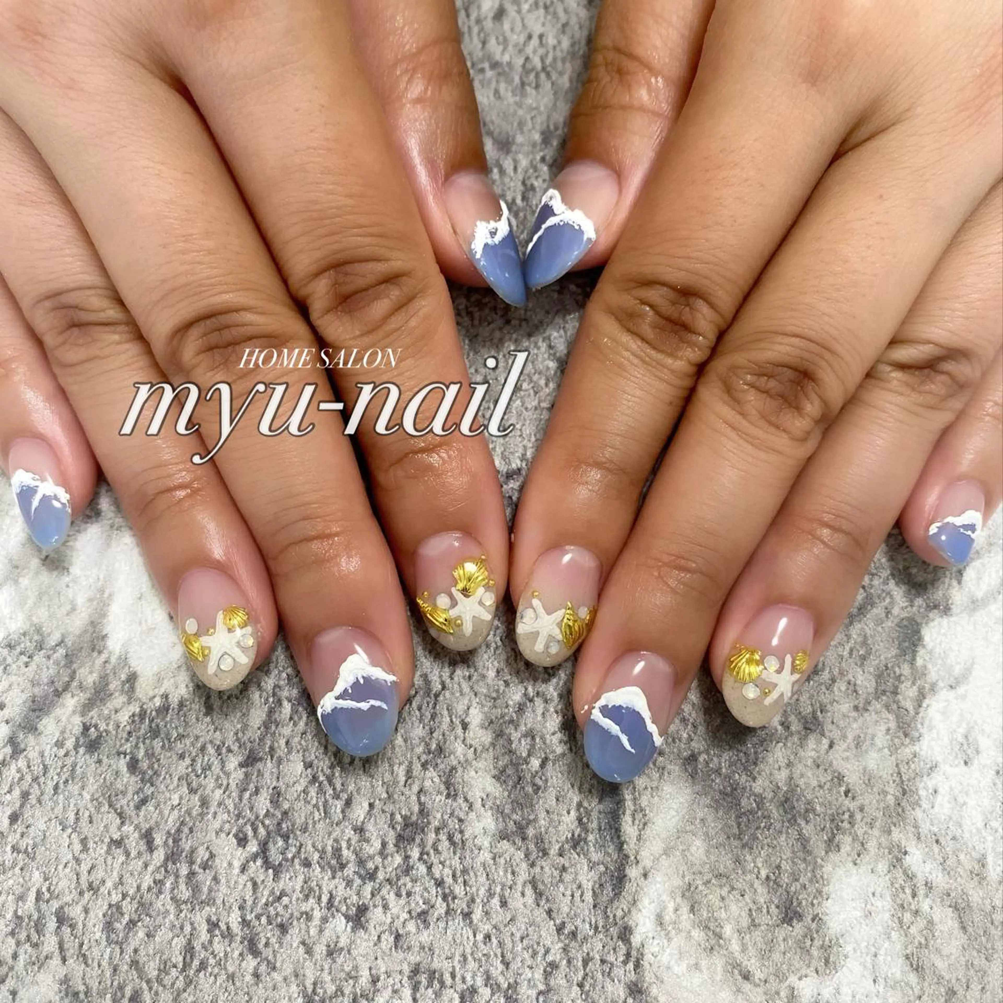 ネイル ホームサロン myu-nailのネイルデザイン