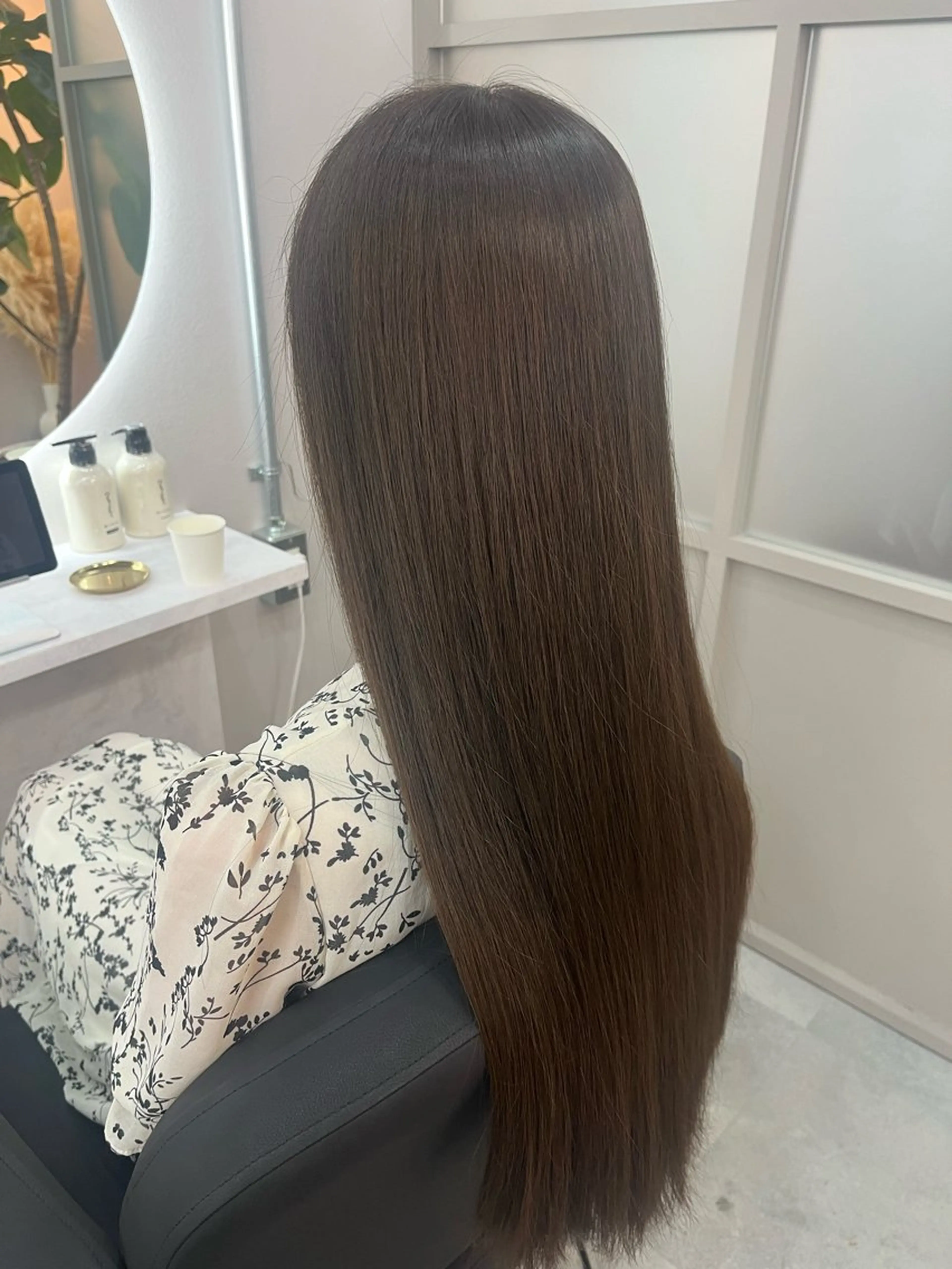 ロング カラー 髪質改善 辻 一馬のヘアスタイル