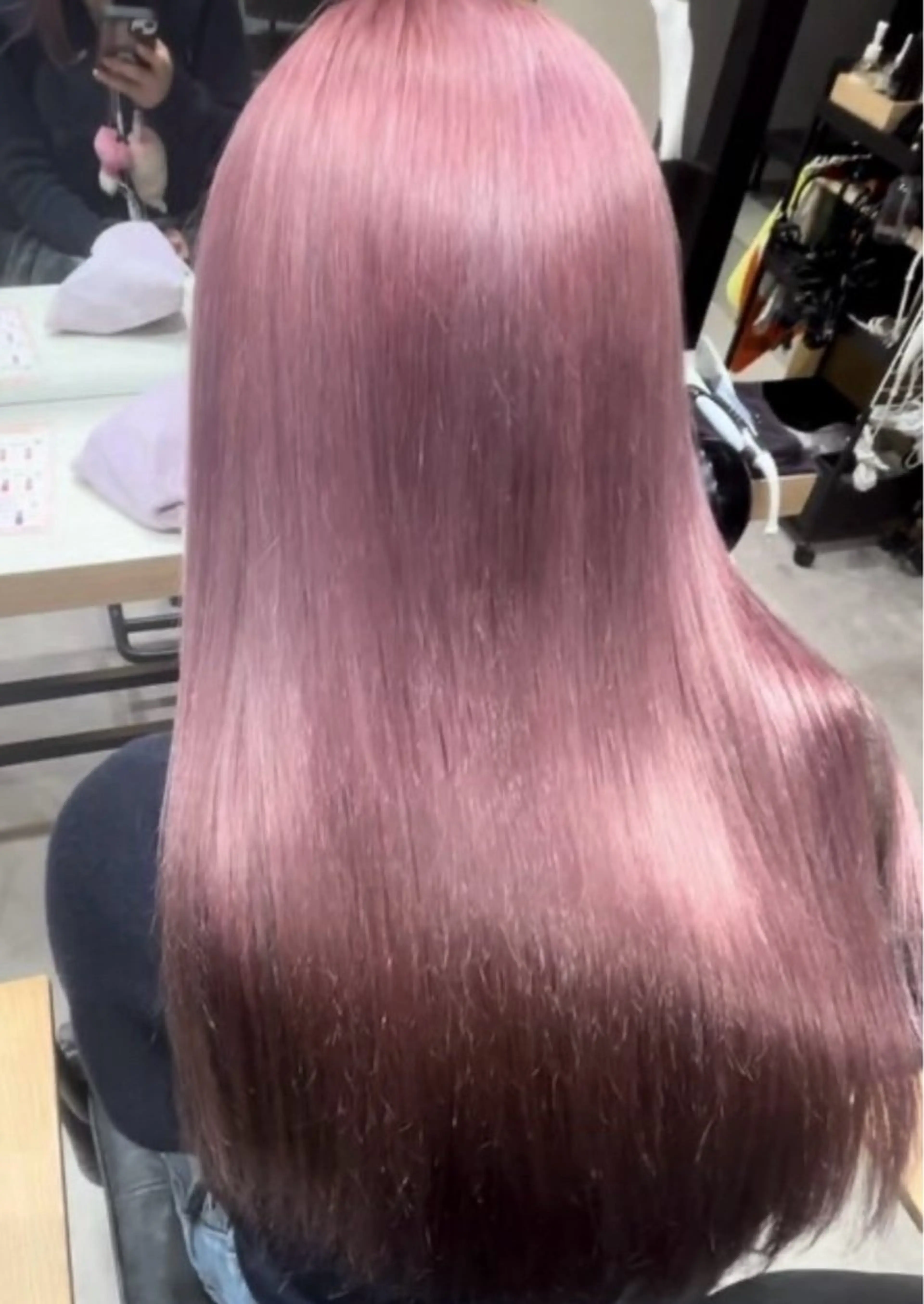 ロング カラー ダブルカラー KEEN吉祥寺所属・ハイトーンレイヤー 吉祥寺/nana🎀のヘアスタイル