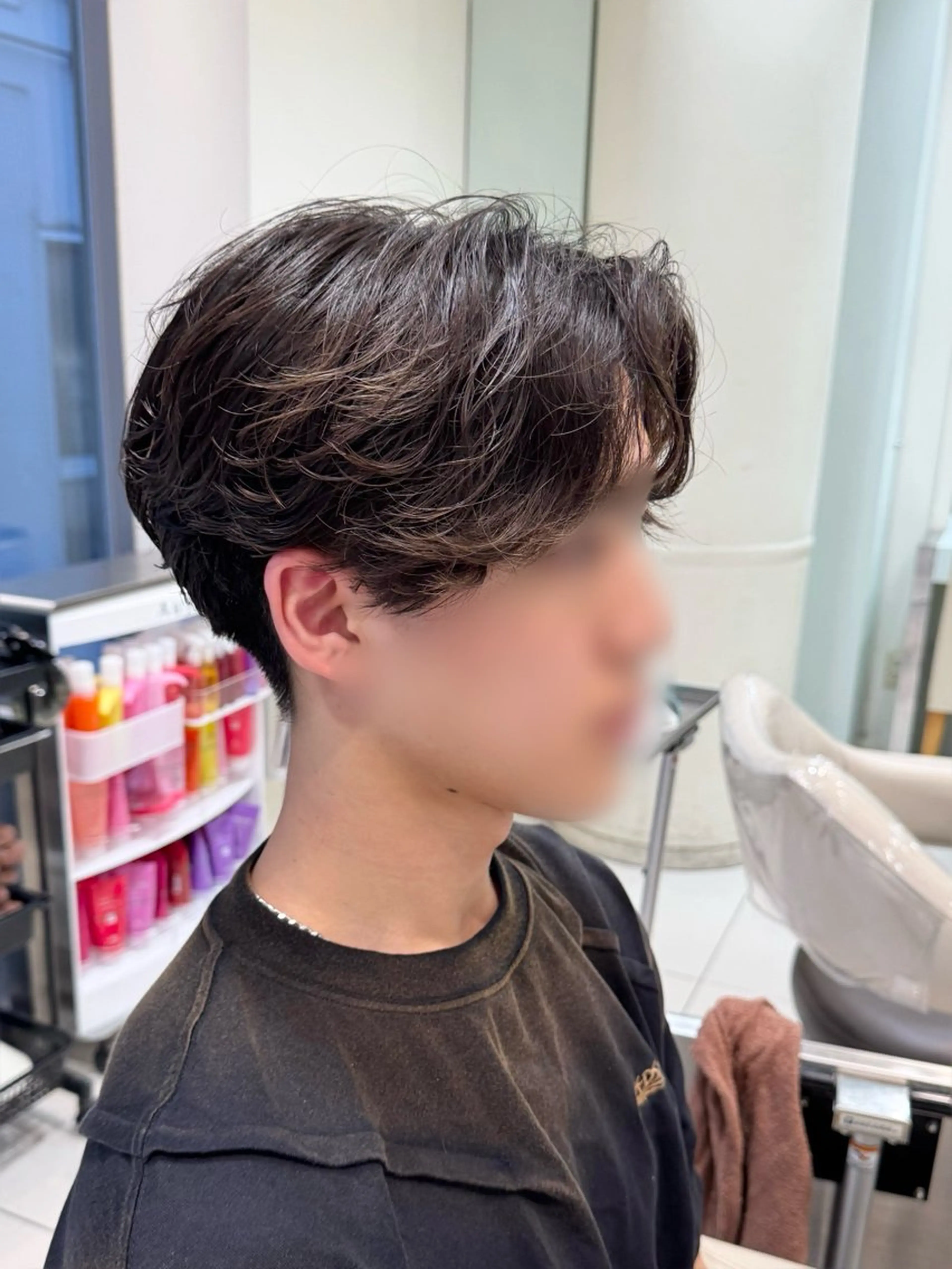 パーマ メンズ 【𝐀𝐬𝐡-池袋 】ひな 🎀💭のヘアスタイル