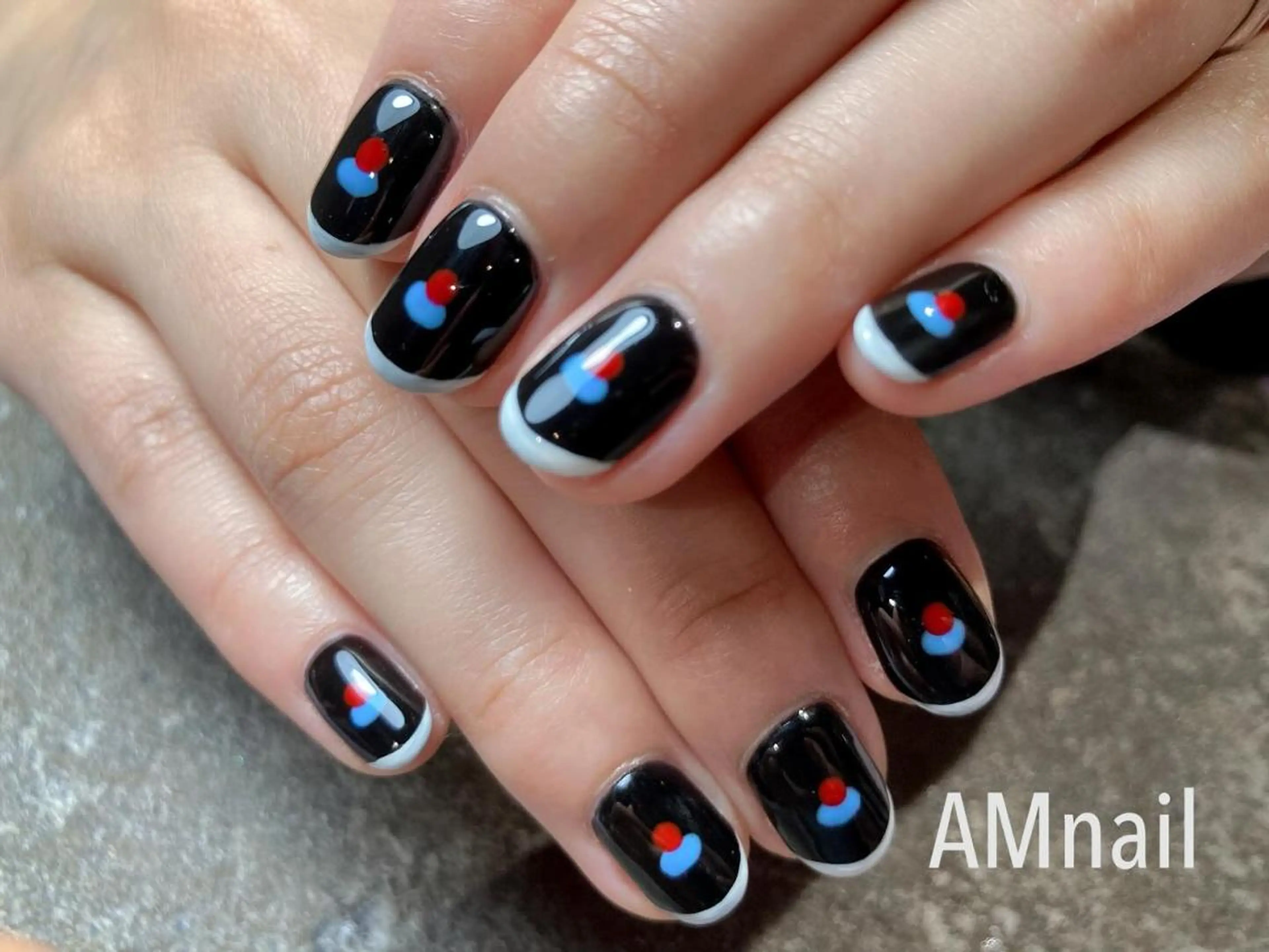 ネイル アートネイル 持ち込み ハンドネイル Am:nail 柏 SUE（スゥ）のネイルデザイン