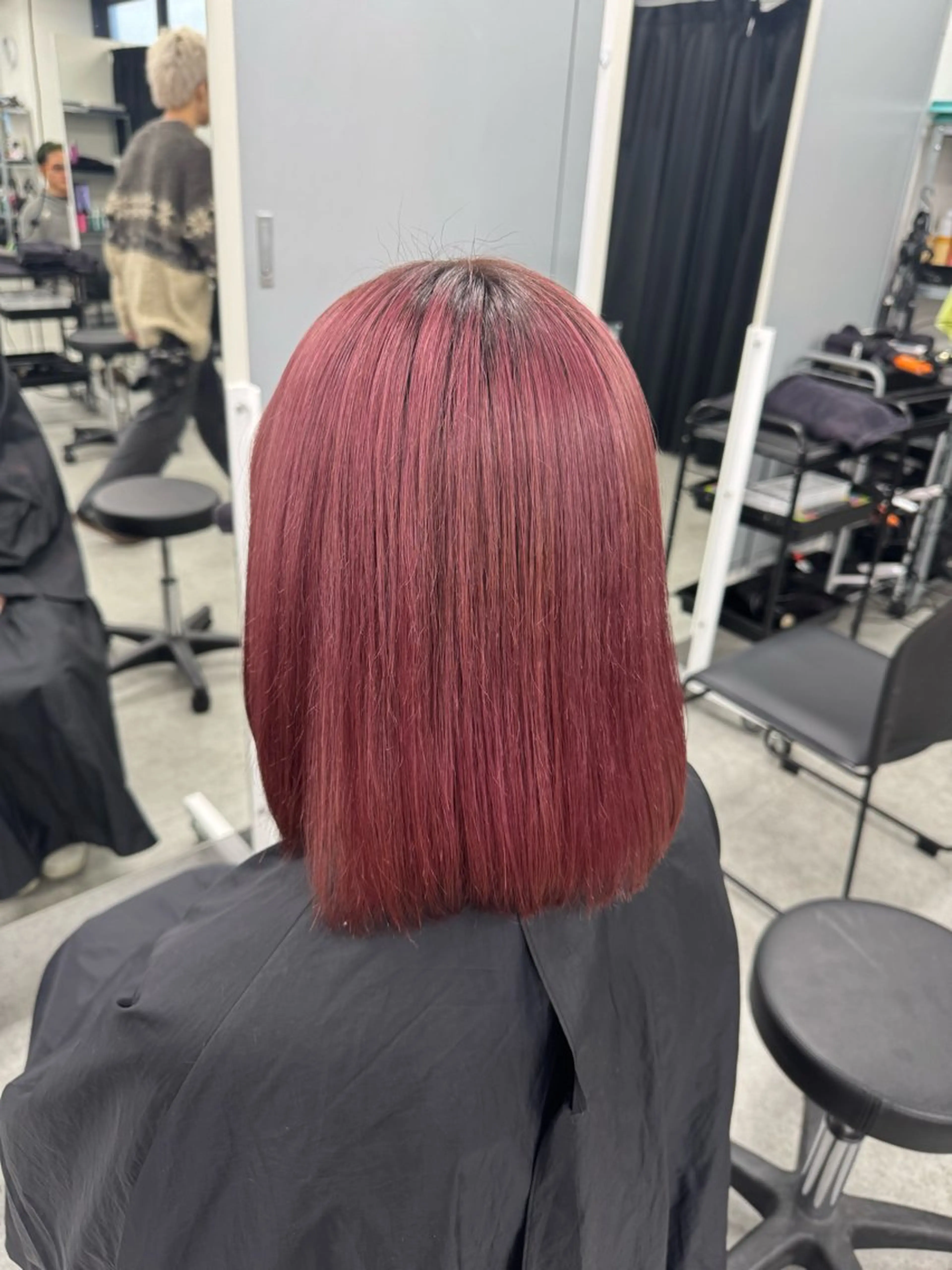 ミディアム カラー ヘアカラー トリートメント 🫧うる艶モテ髪🎀 Nanamiのヘアスタイル