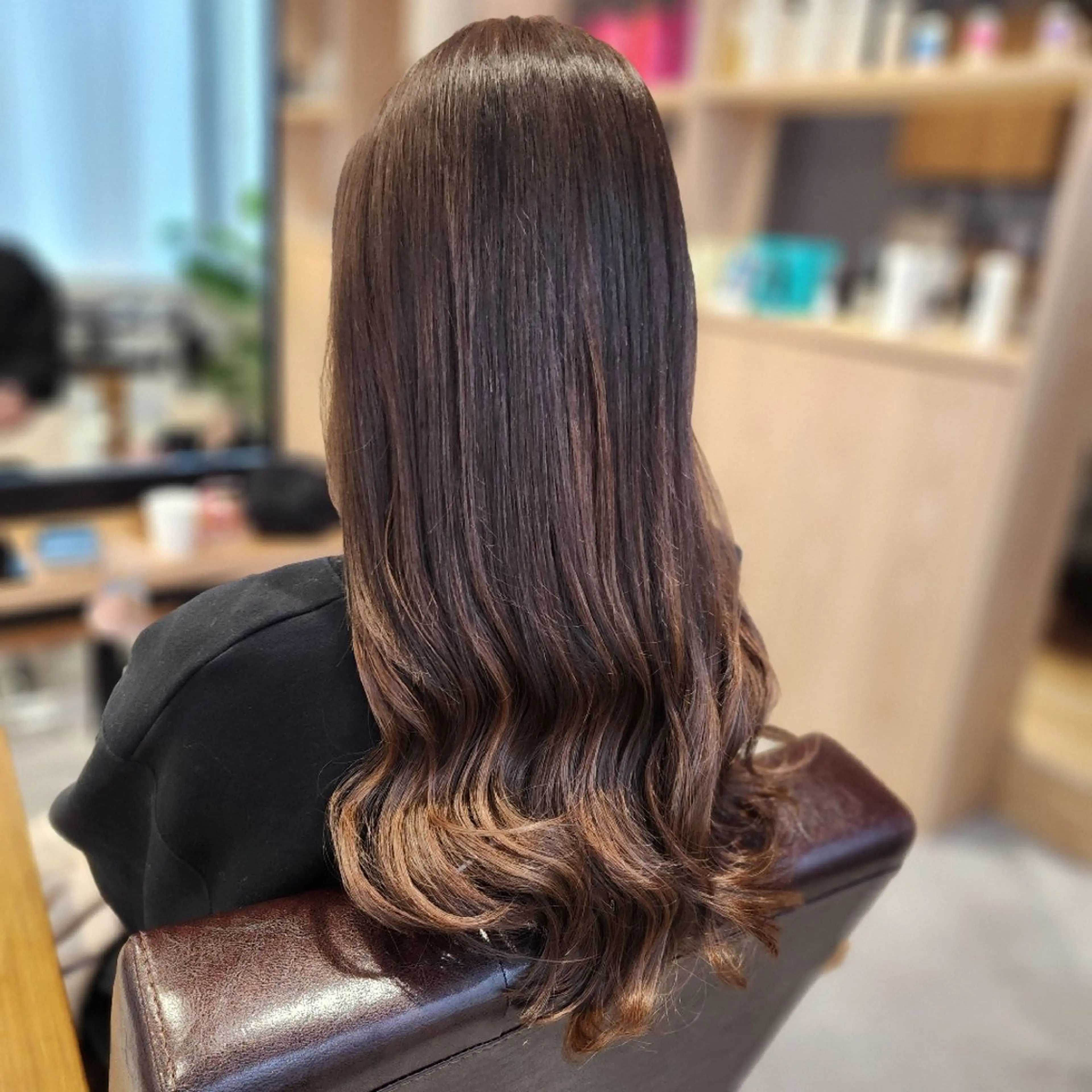 ヘアカラー エクステ O.hair designers所属・シールエクステ🎀 ホシノ🕒ユウカのヘアスタイル