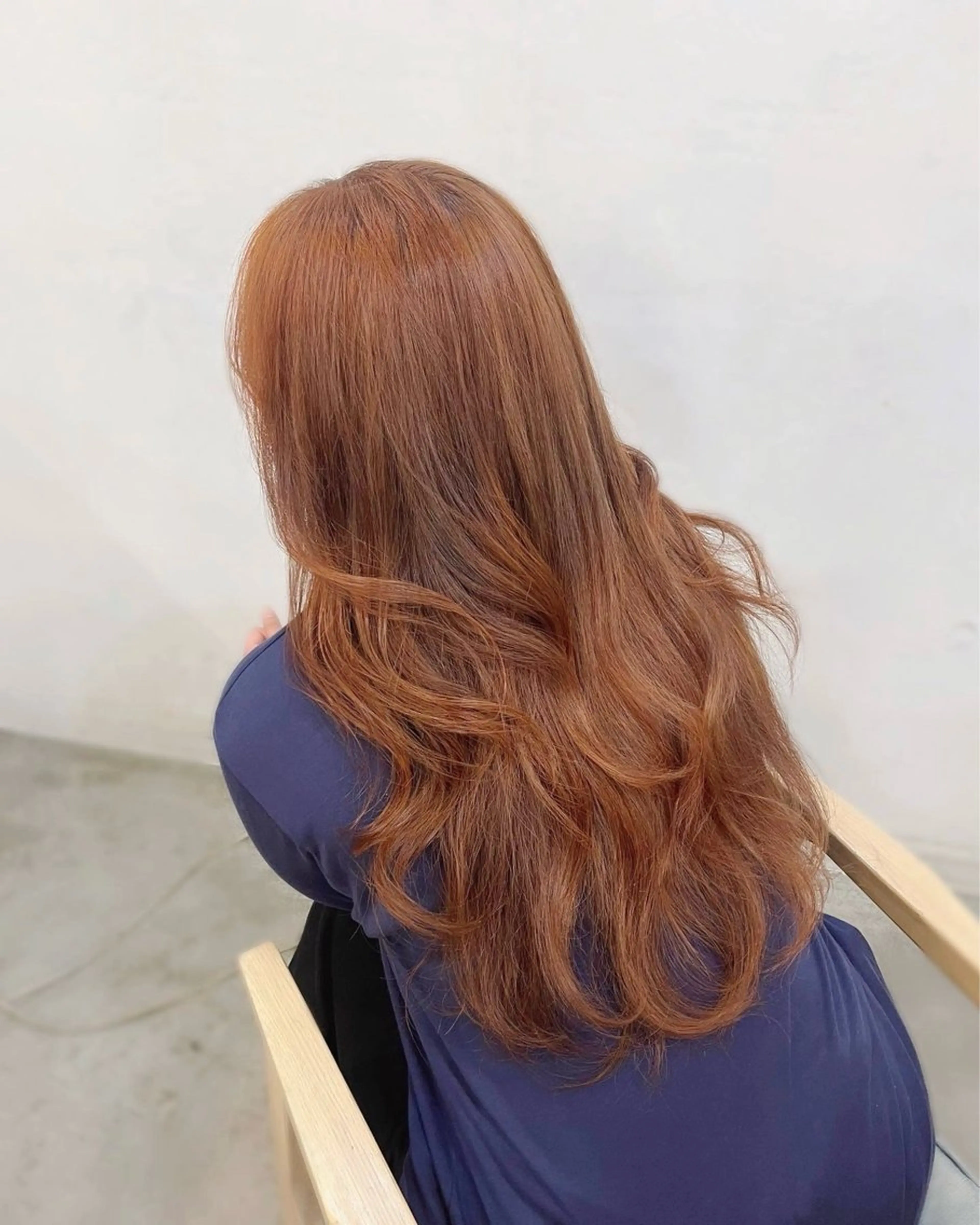 ロング カラー ヘアアレンジ hazuki🐈‍⬛ 透明感カラーのヘアスタイル