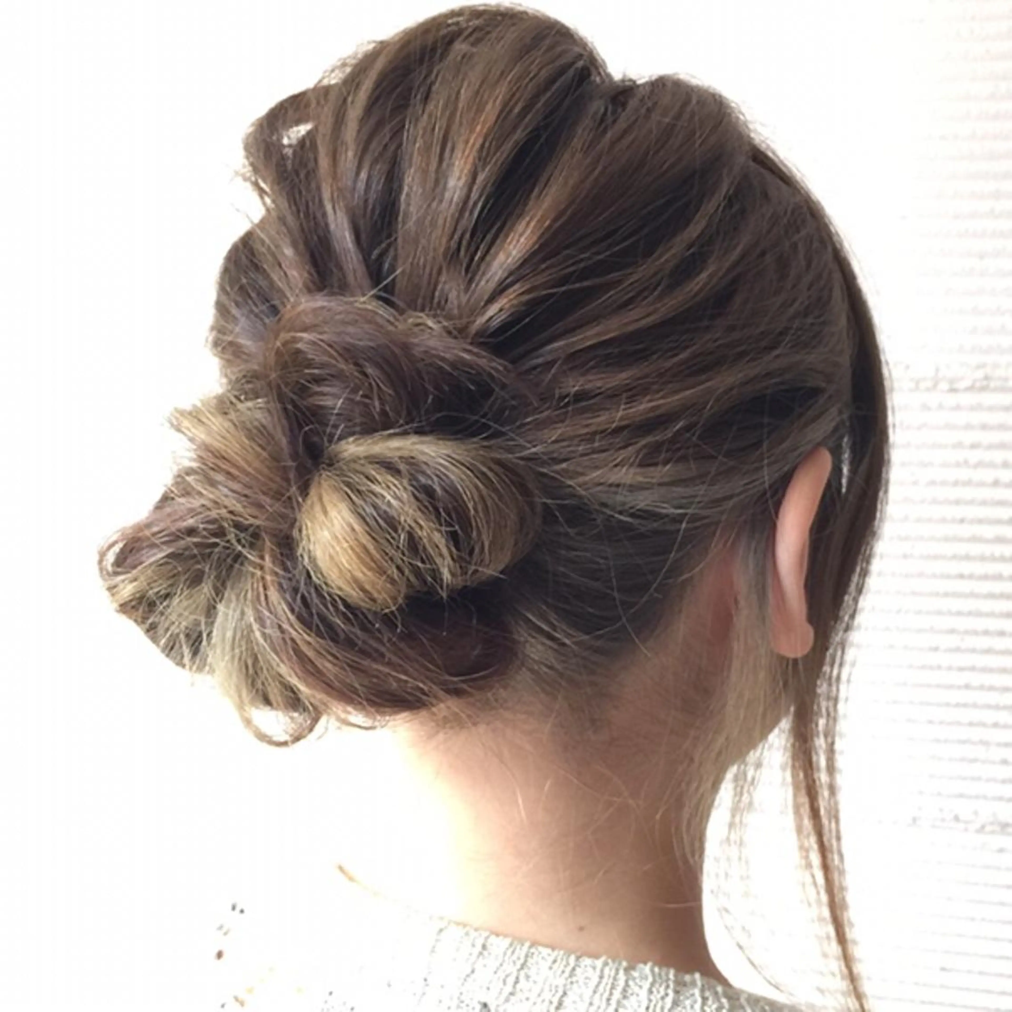 ヘアアレンジ お団子ヘア 中林 由佳のヘアスタイル