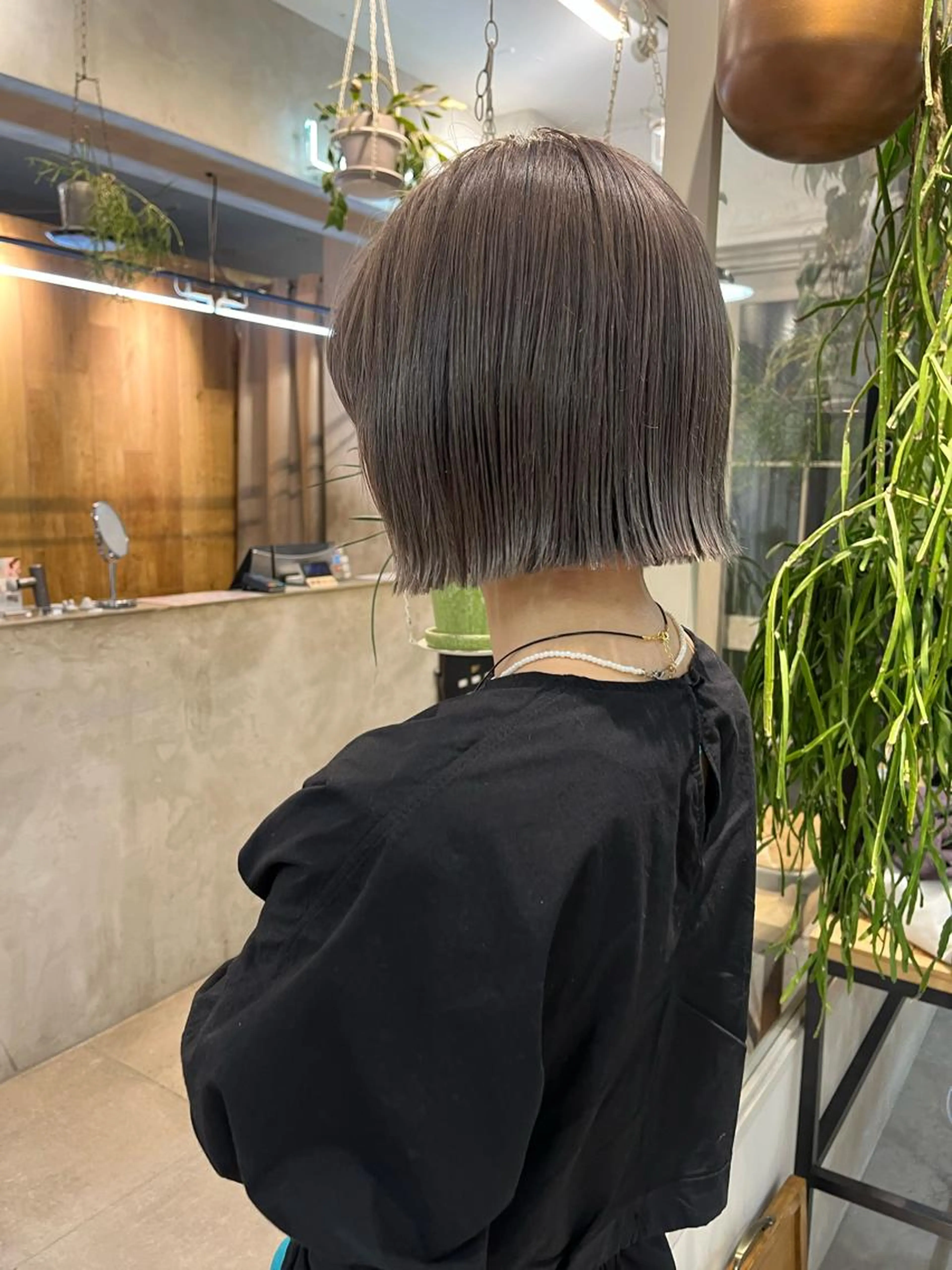 【2ヶ月以内のメンテナンスに☘️🤍】ケアカラー＋コンポジオトリートメント(ホームケア付き)の写真