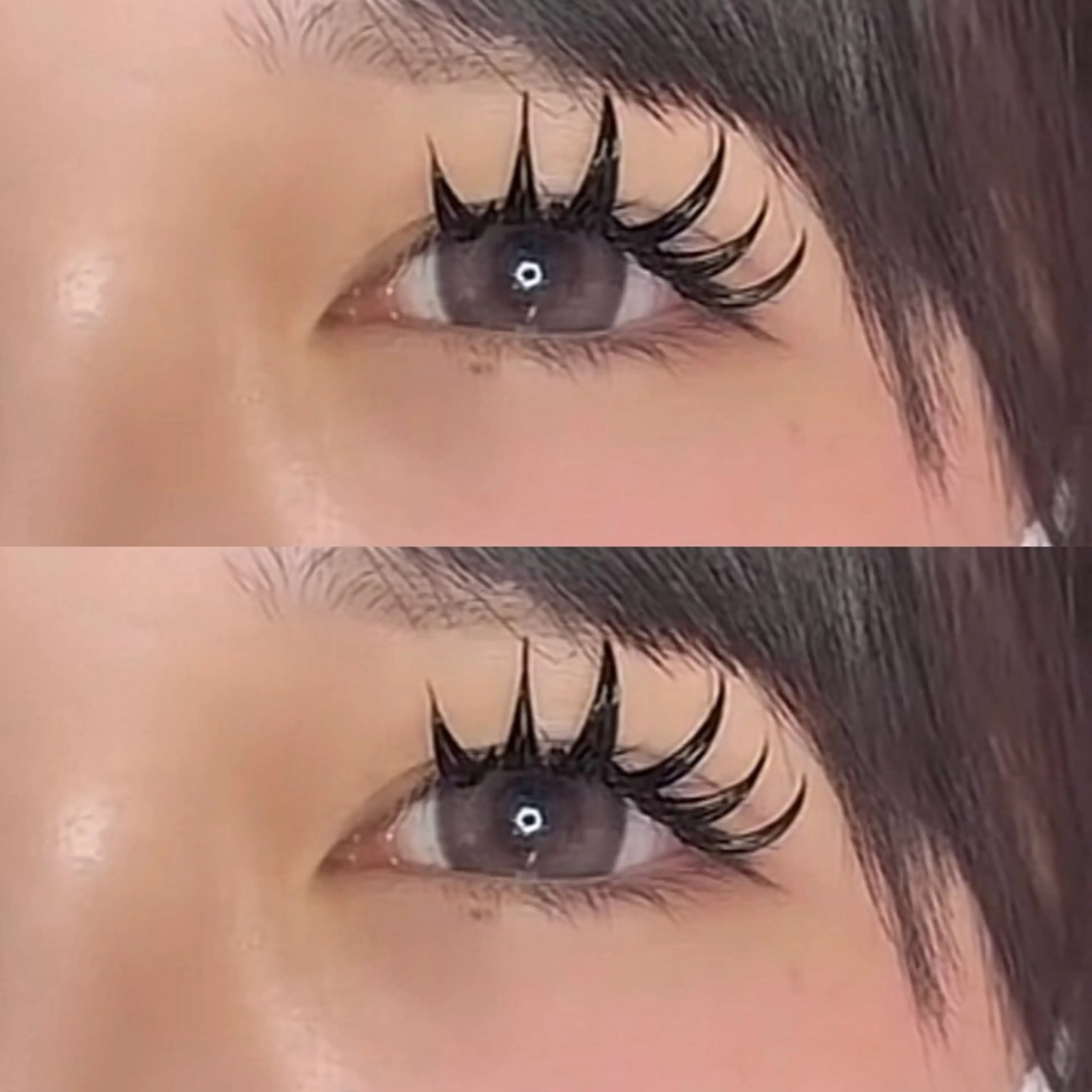 マツエク・マツパ バインドロック マツエク ♥️JiJi ♥️のマツエク・マツパデザイン