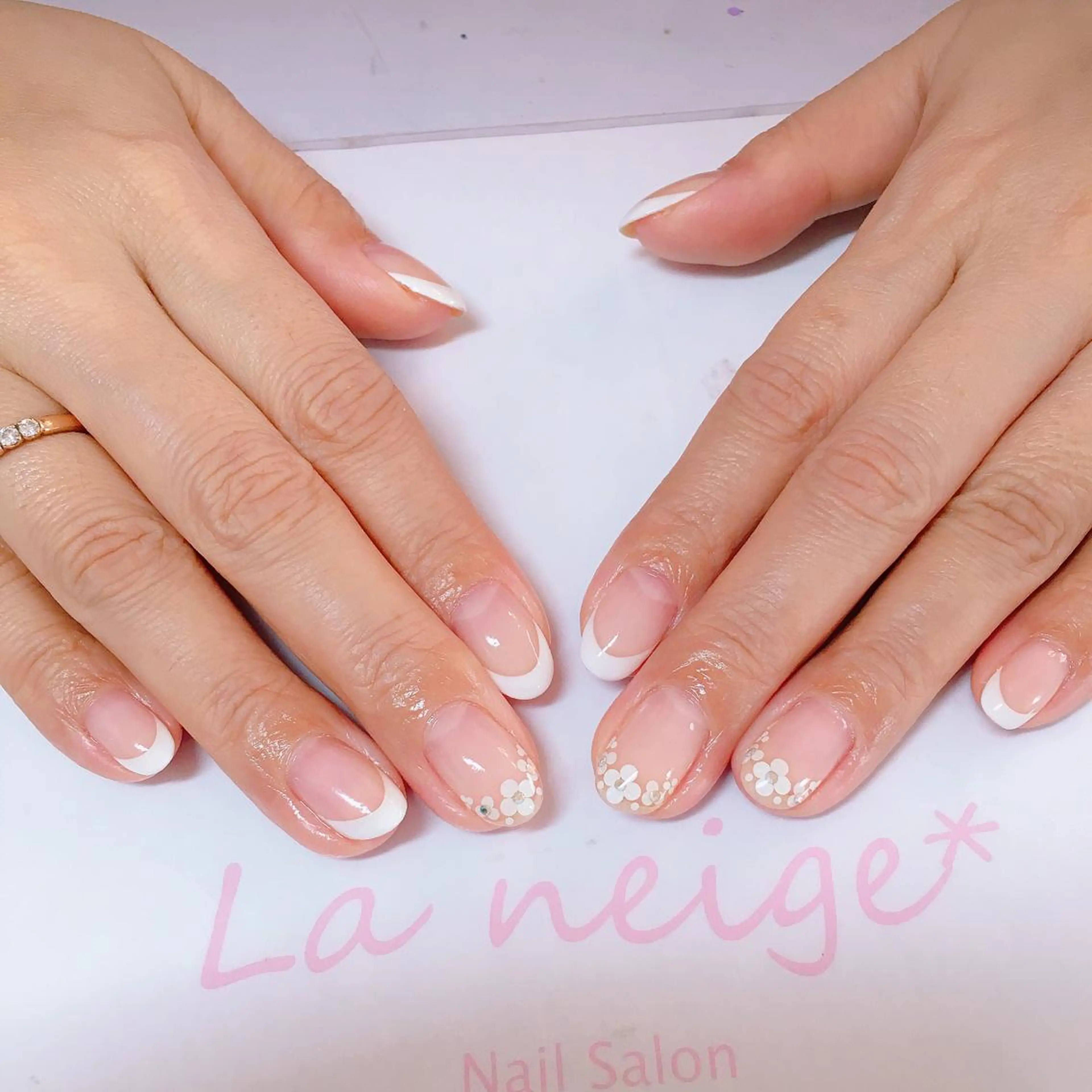 ネイル La neige* yuki 🥯🍑のネイルデザイン