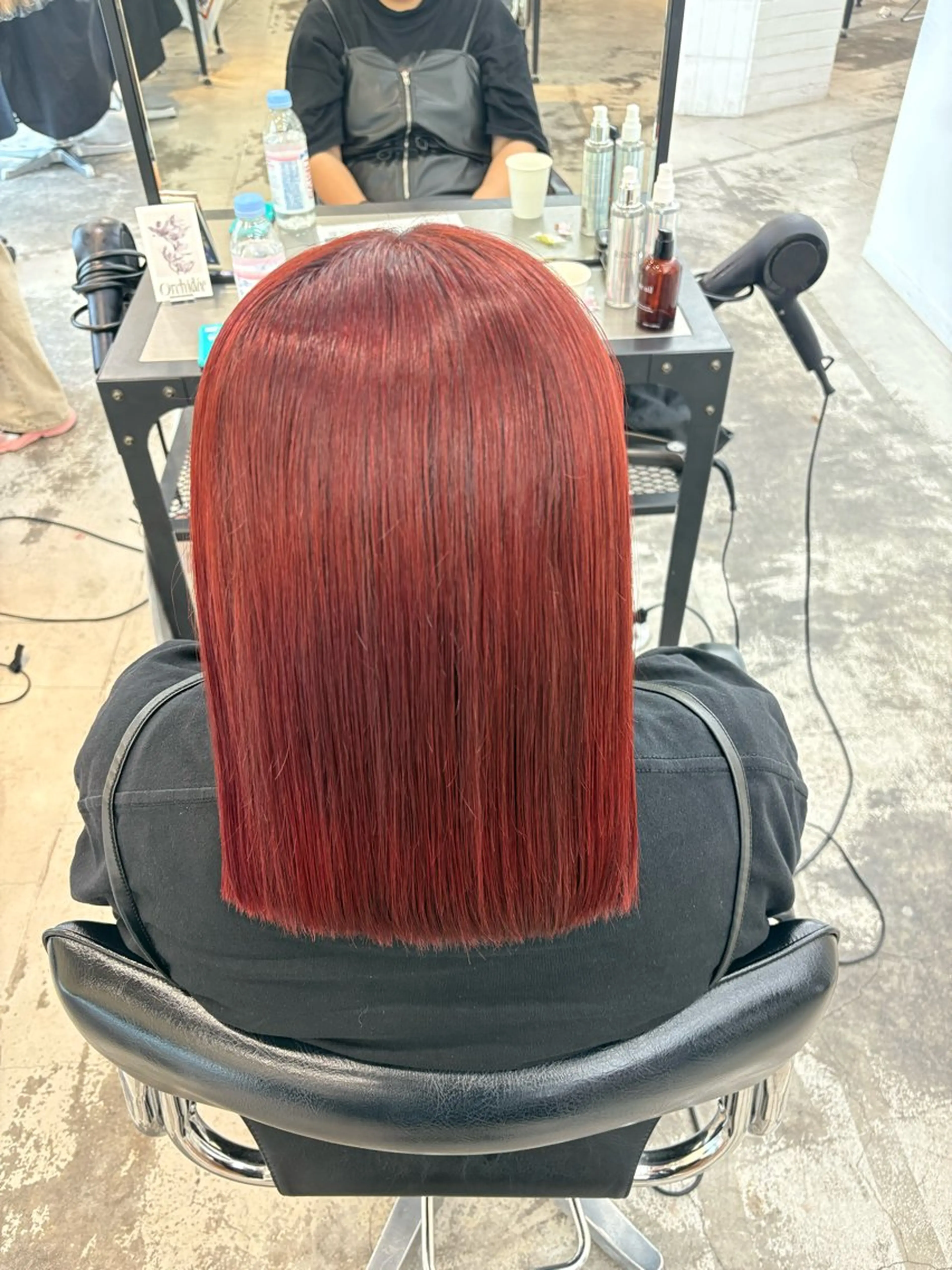 セミロング カラー カット ヘアカラー トリートメント ハイトーン×デザイン 🪽🫧HIKARIのヘアスタイル