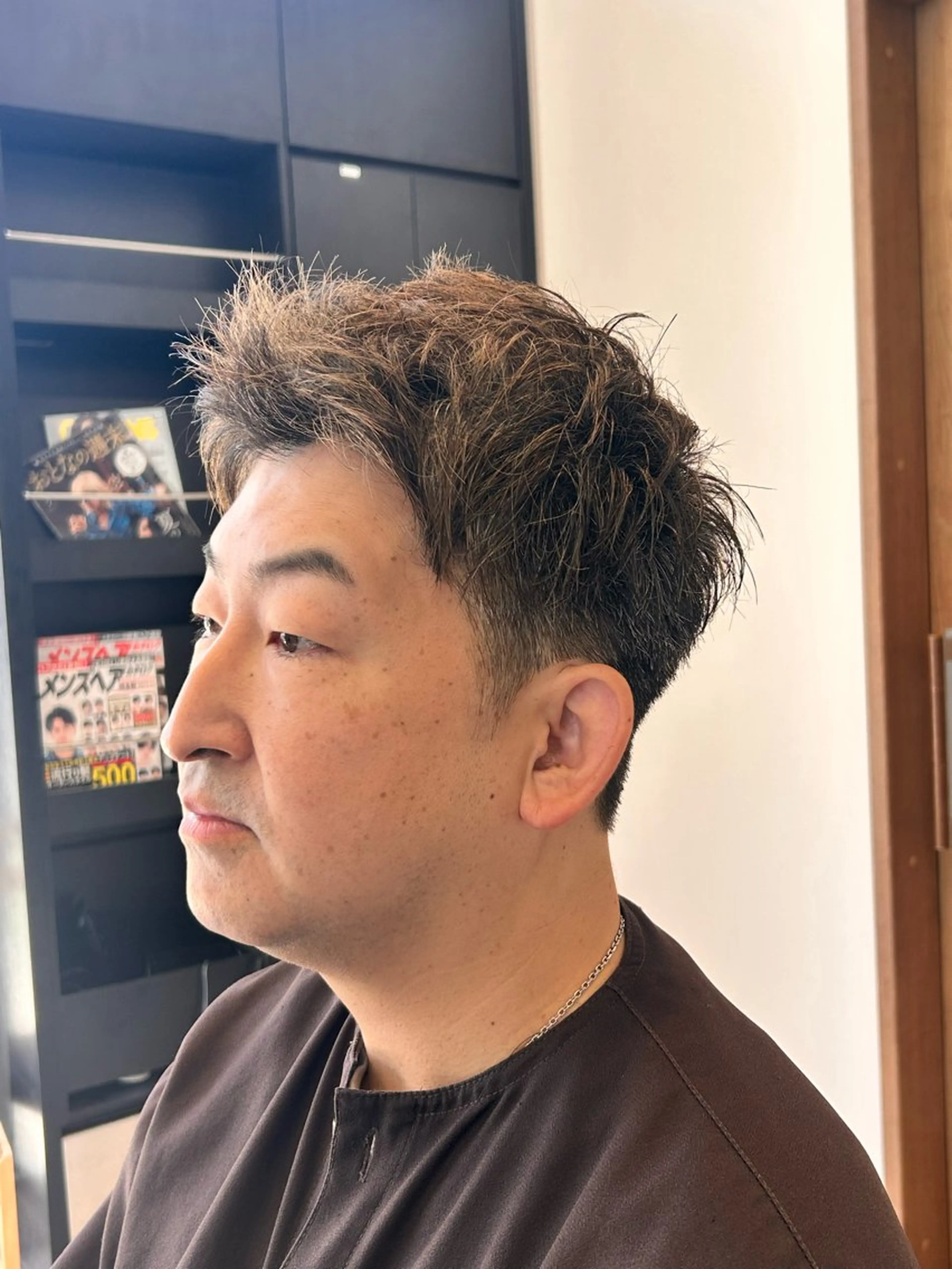 ショート メンズ カット EARTH大宮宮原店所属・ri kuのヘアスタイル