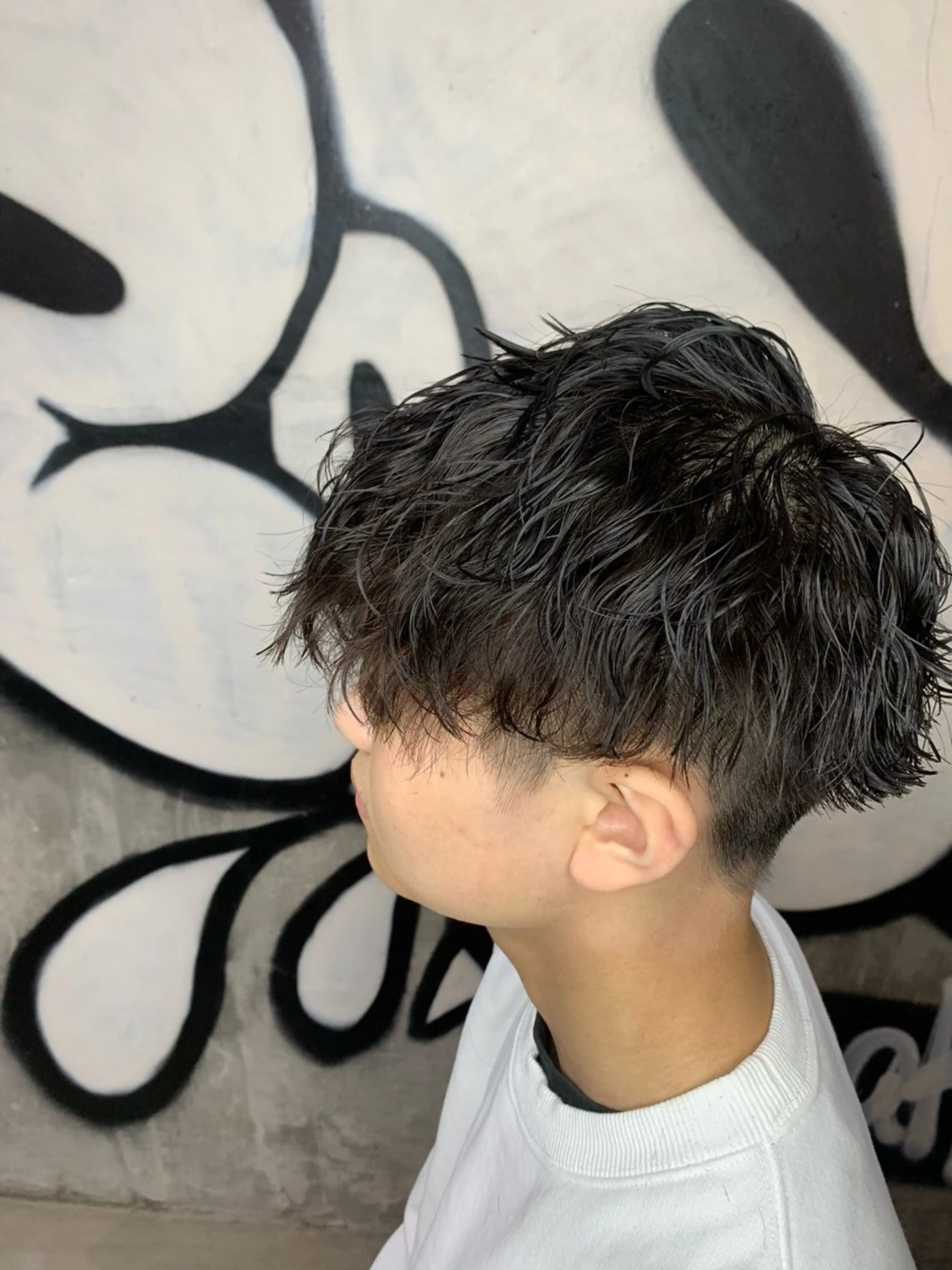 パーマ メンズ カット パーマ ⚡️メンズパーマ特化 mens支持◎/忠地のヘアスタイル