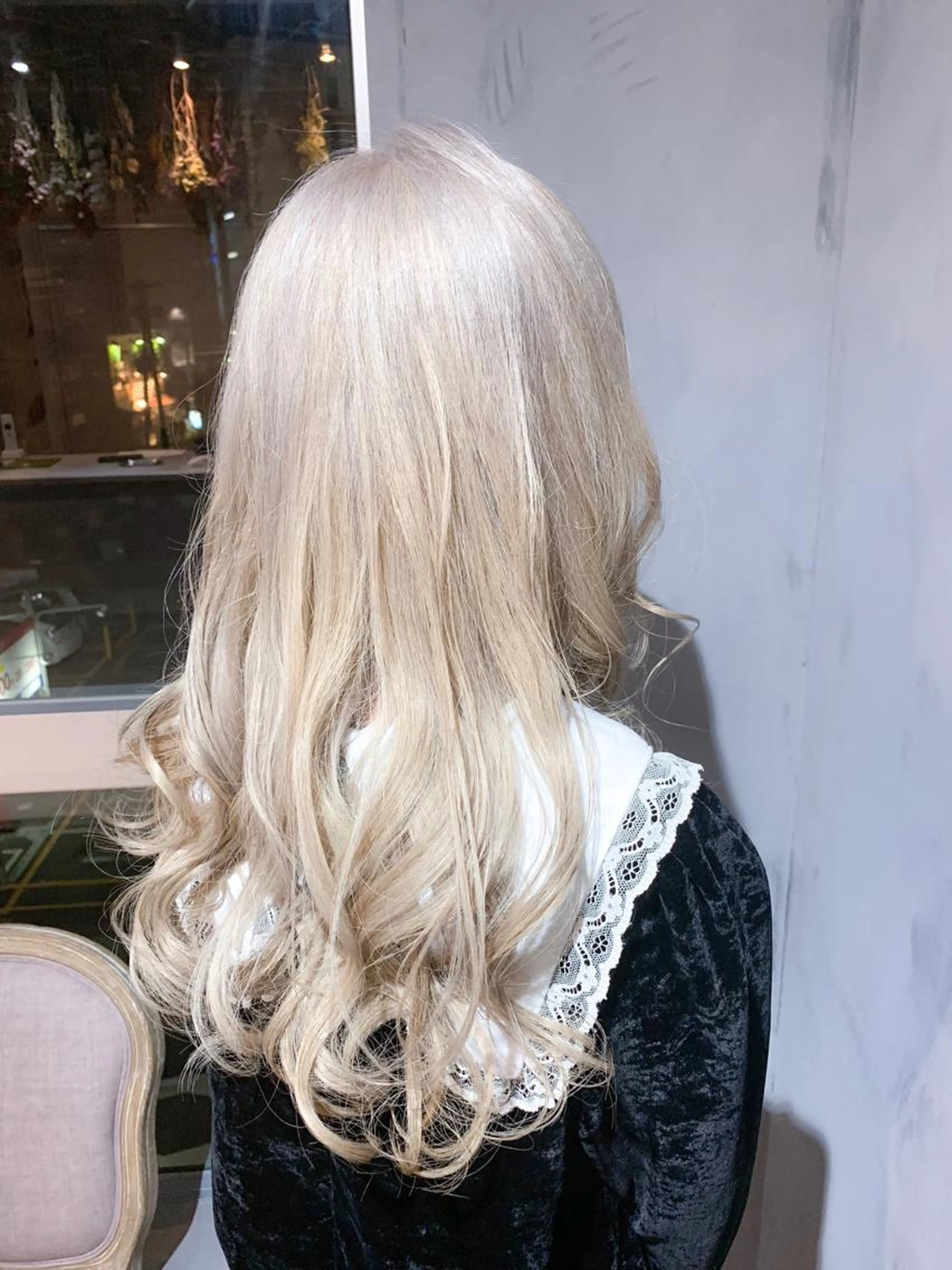 ✨ハイトーン必見✨ブリーチ2回&onカラー&トリートメント⭐️の写真