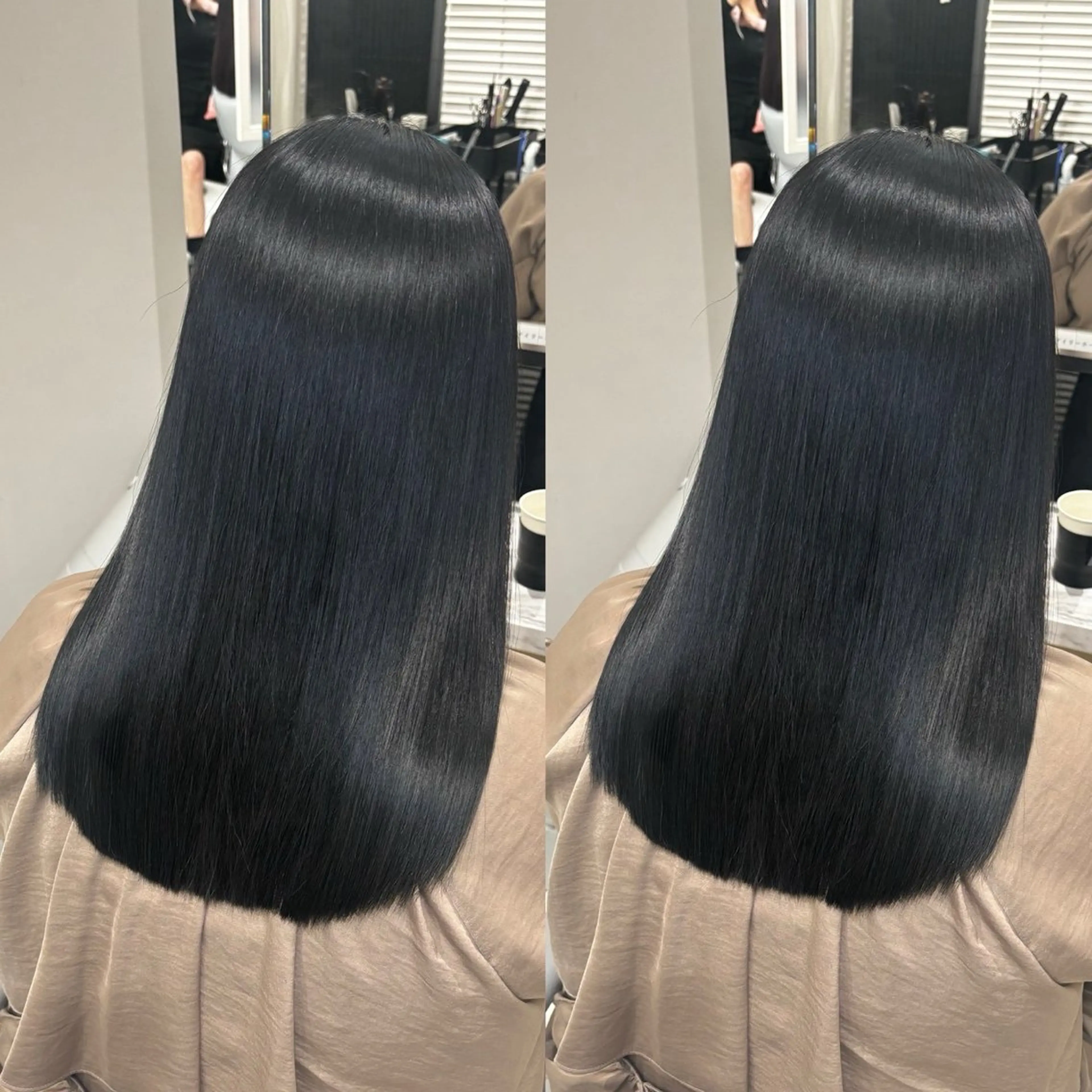 セミロング カラー eN° by youres hair 銀座店所属・髪質改善/艶カラー /縮毛矯正/森田のヘアスタイル