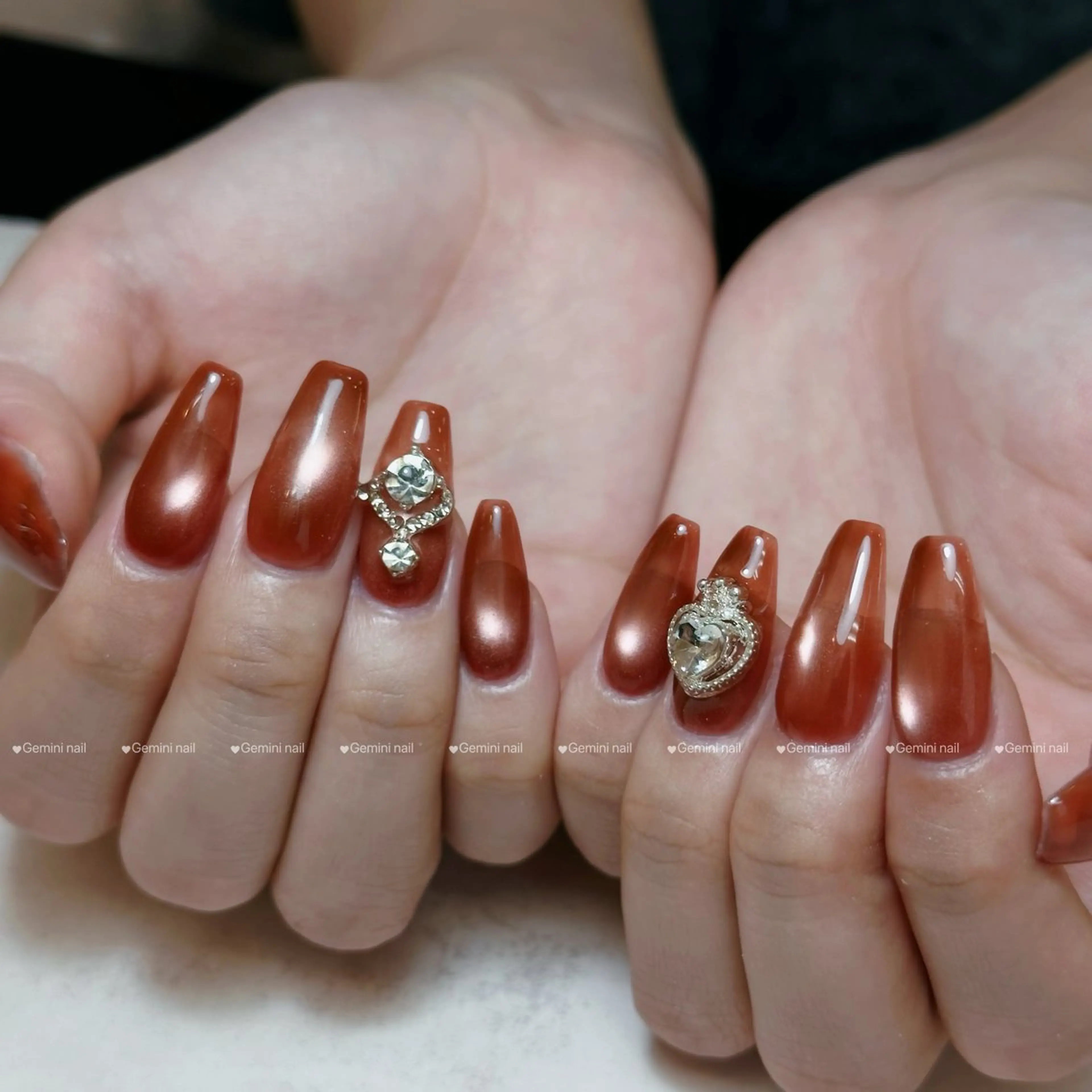 ネイル ハンドネイル Gemini nailのネイルデザイン