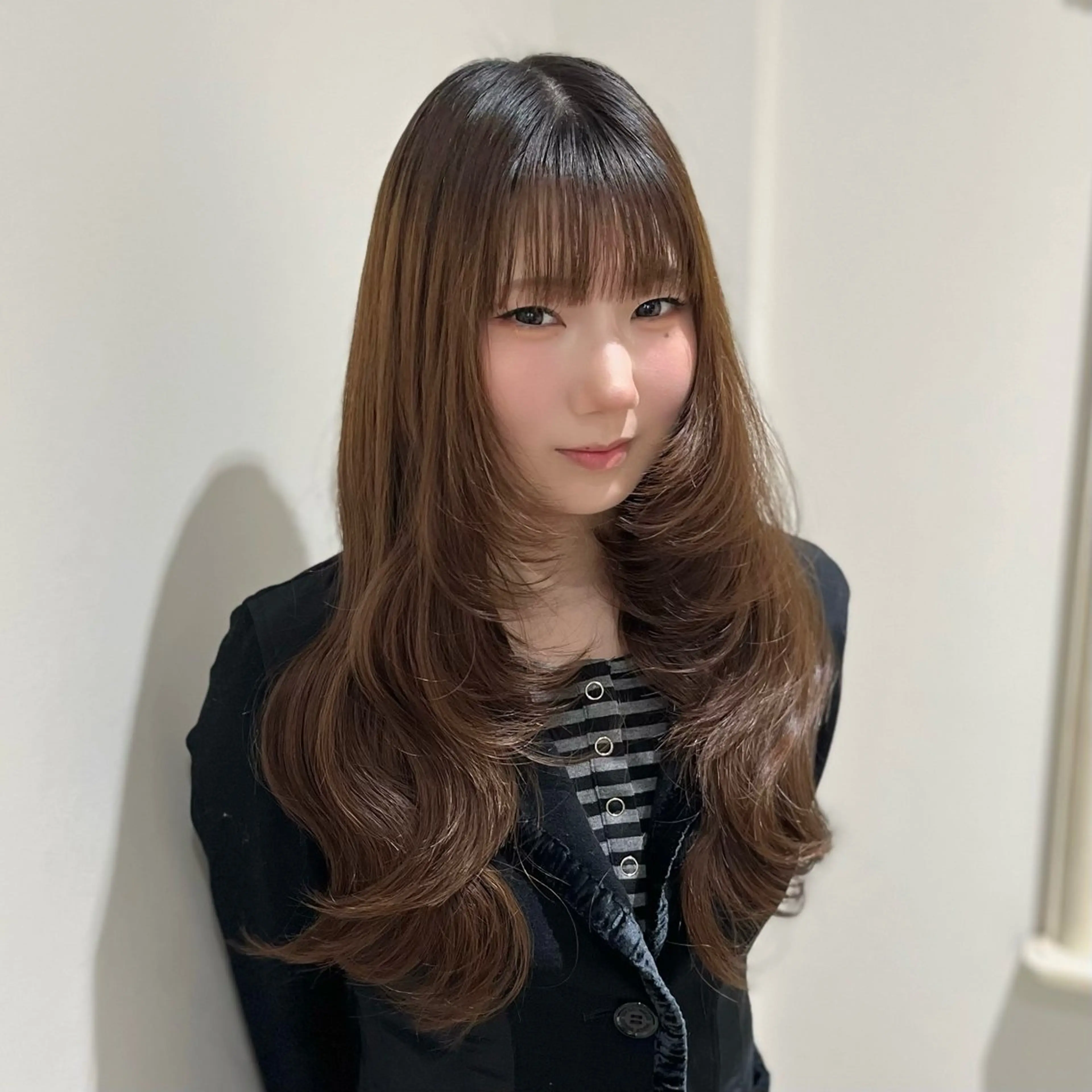 ロング カラー カット カラーモデル募集中 ‎🤍AMANE🤍のヘアスタイル