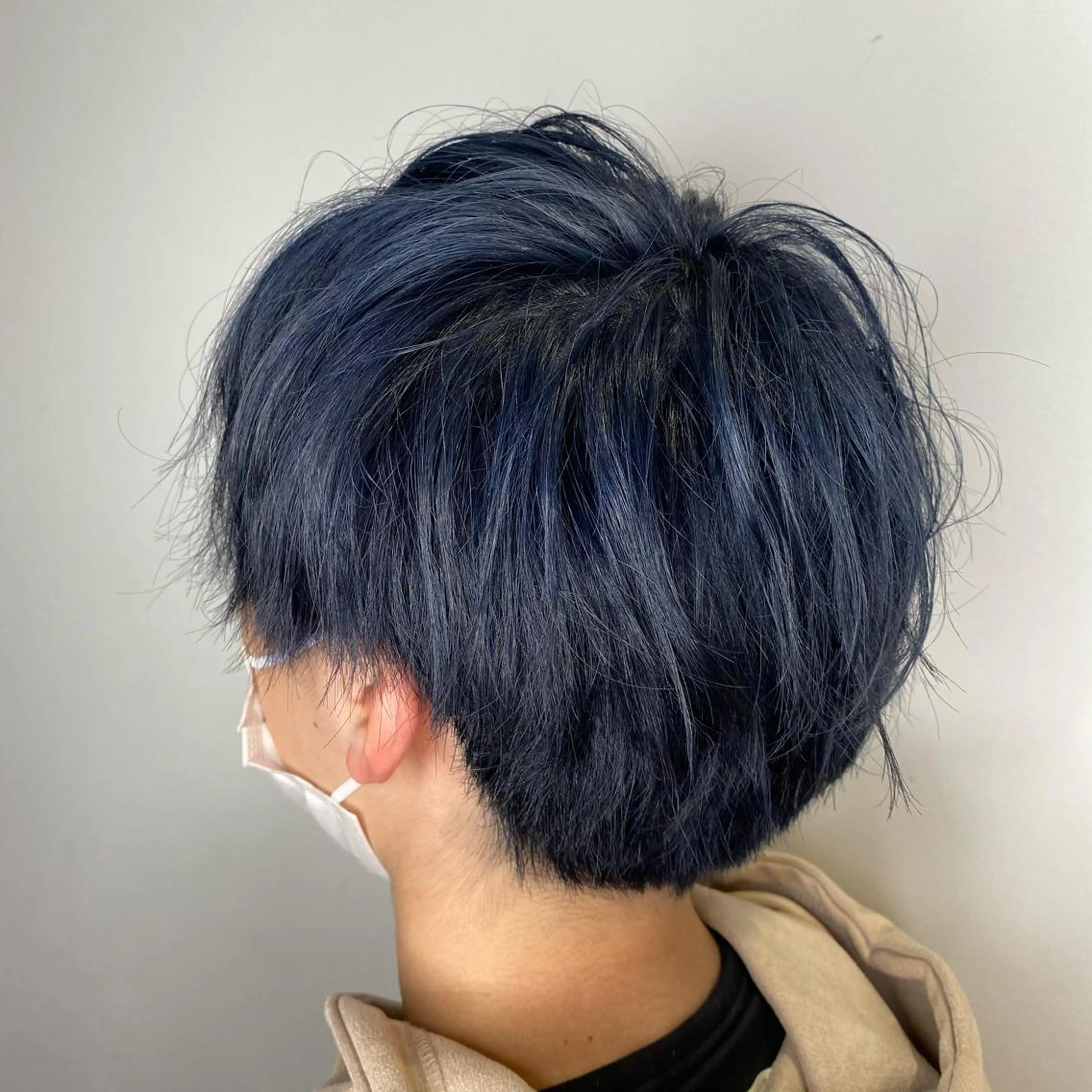 ショート カラー メンズ カット ヘアカラー トリートメント 酸スト/フェザー パーマ/三谷海斗のヘアスタイル