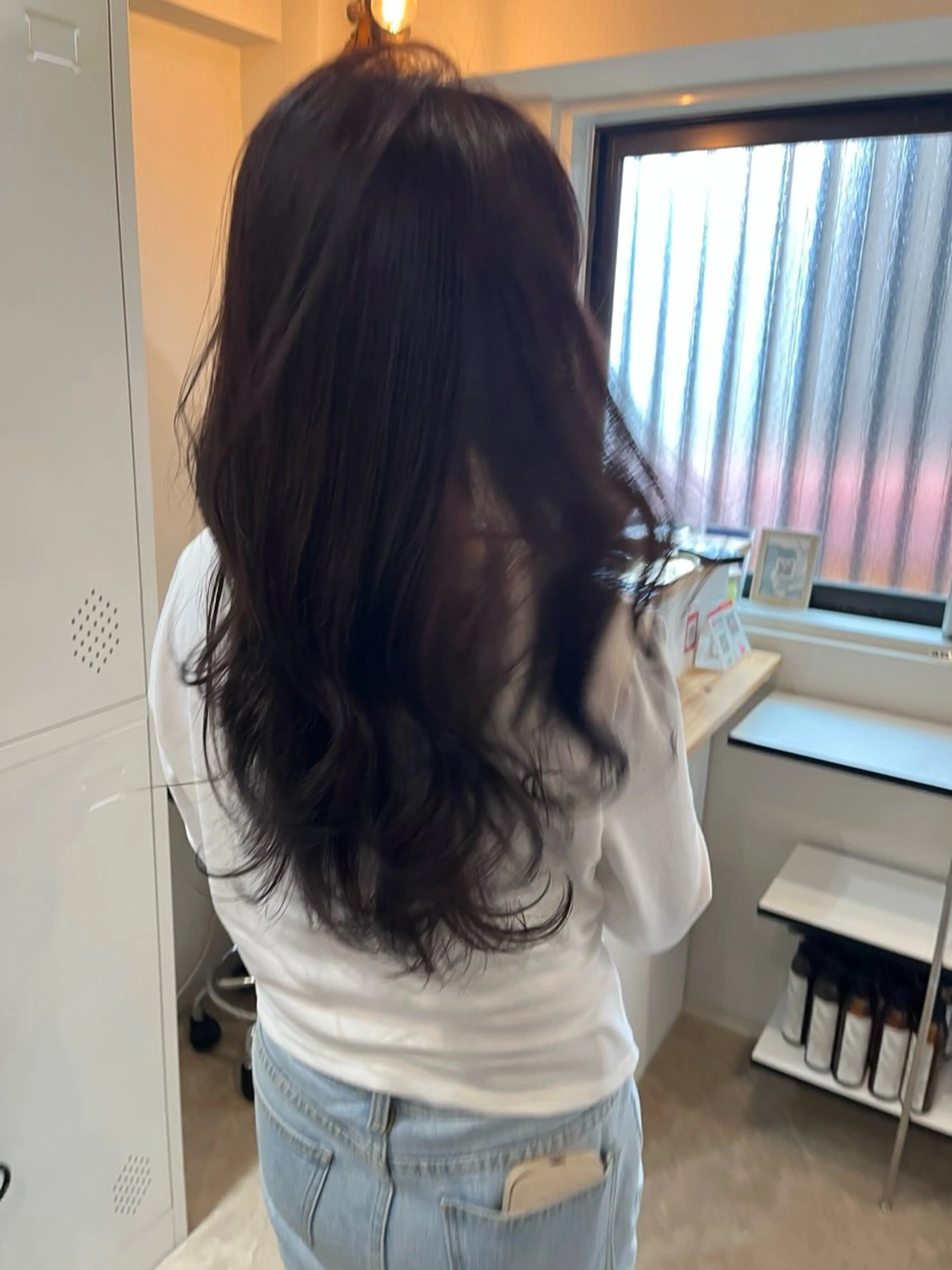 ロング カラー 下石怜子/レイヤー/ 透明感カラーのヘアスタイル