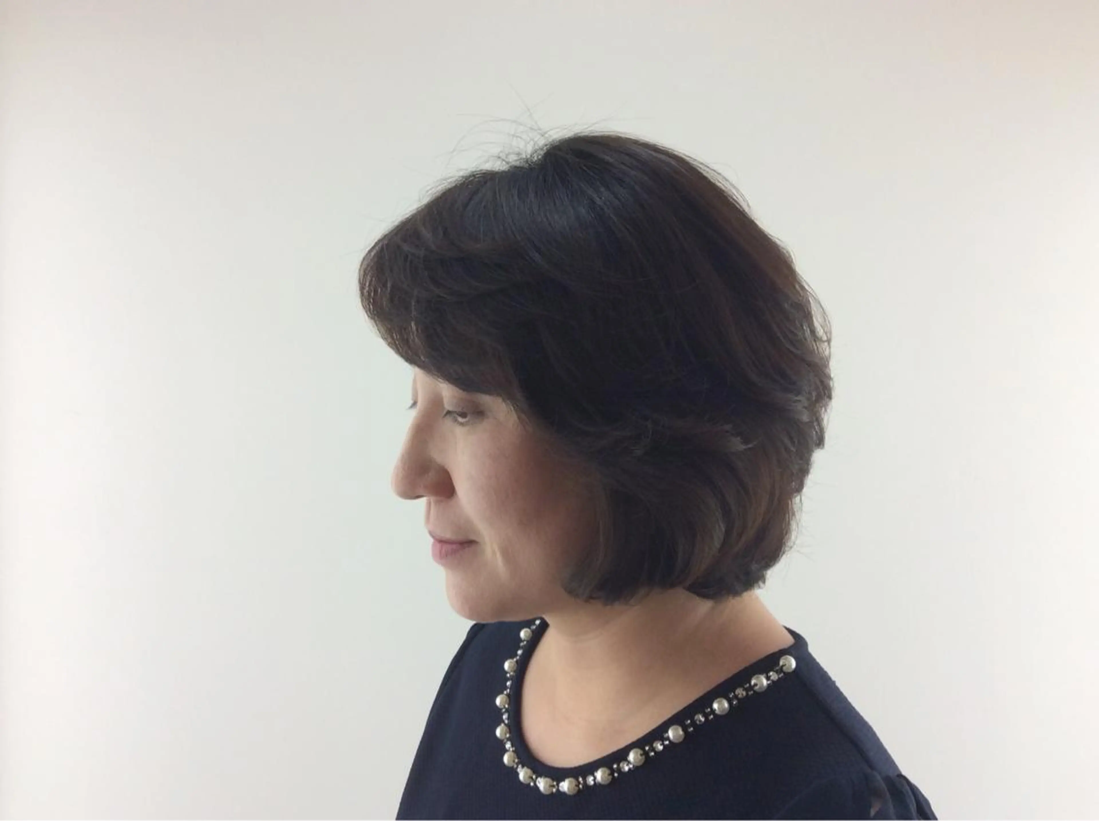 ミディアム パーマ Strawberry所属・原田 志保のヘアスタイル