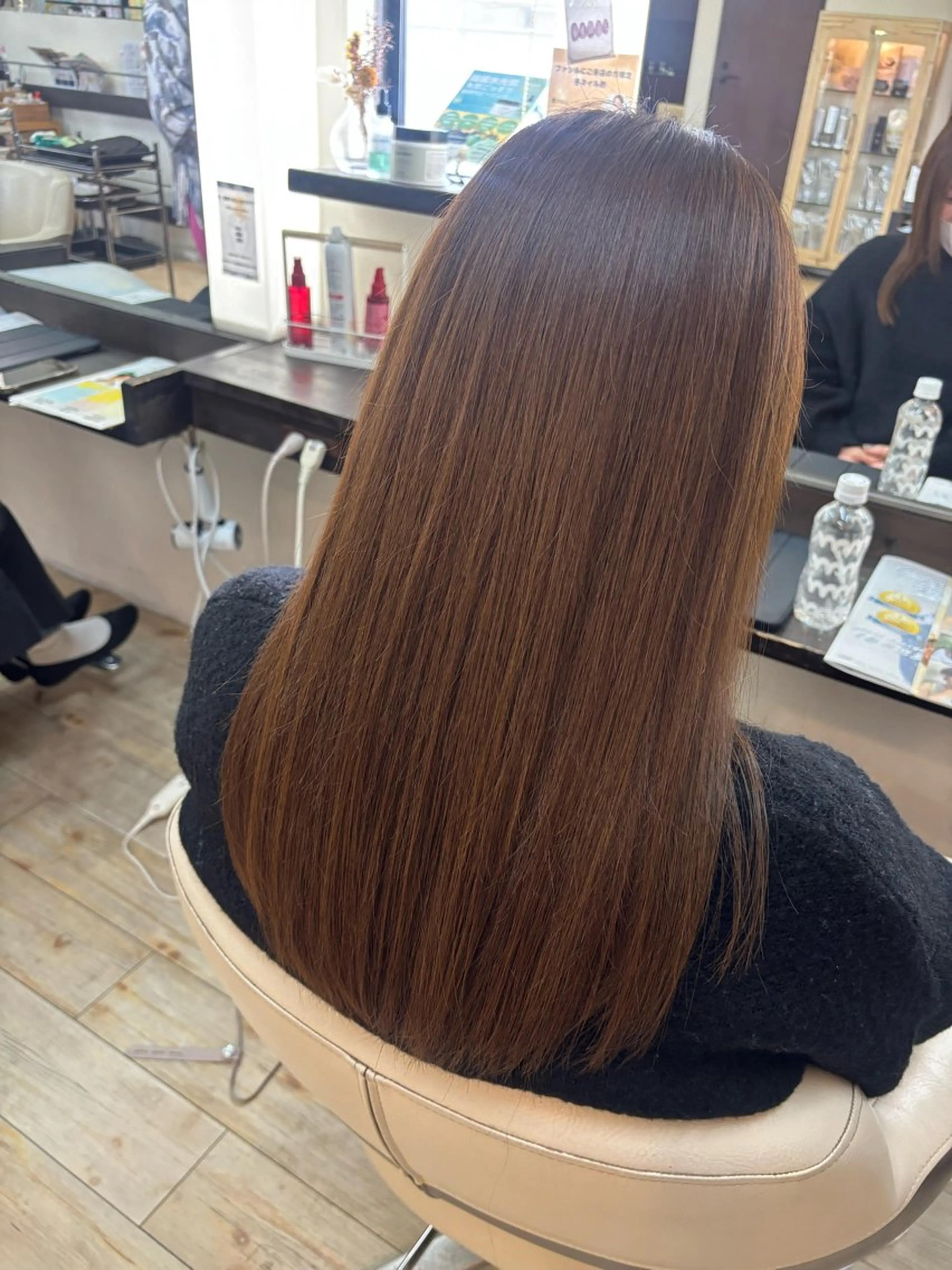 ロング カラー カット ヘアカラー ルプラボウ 石黒よう子のヘアスタイル