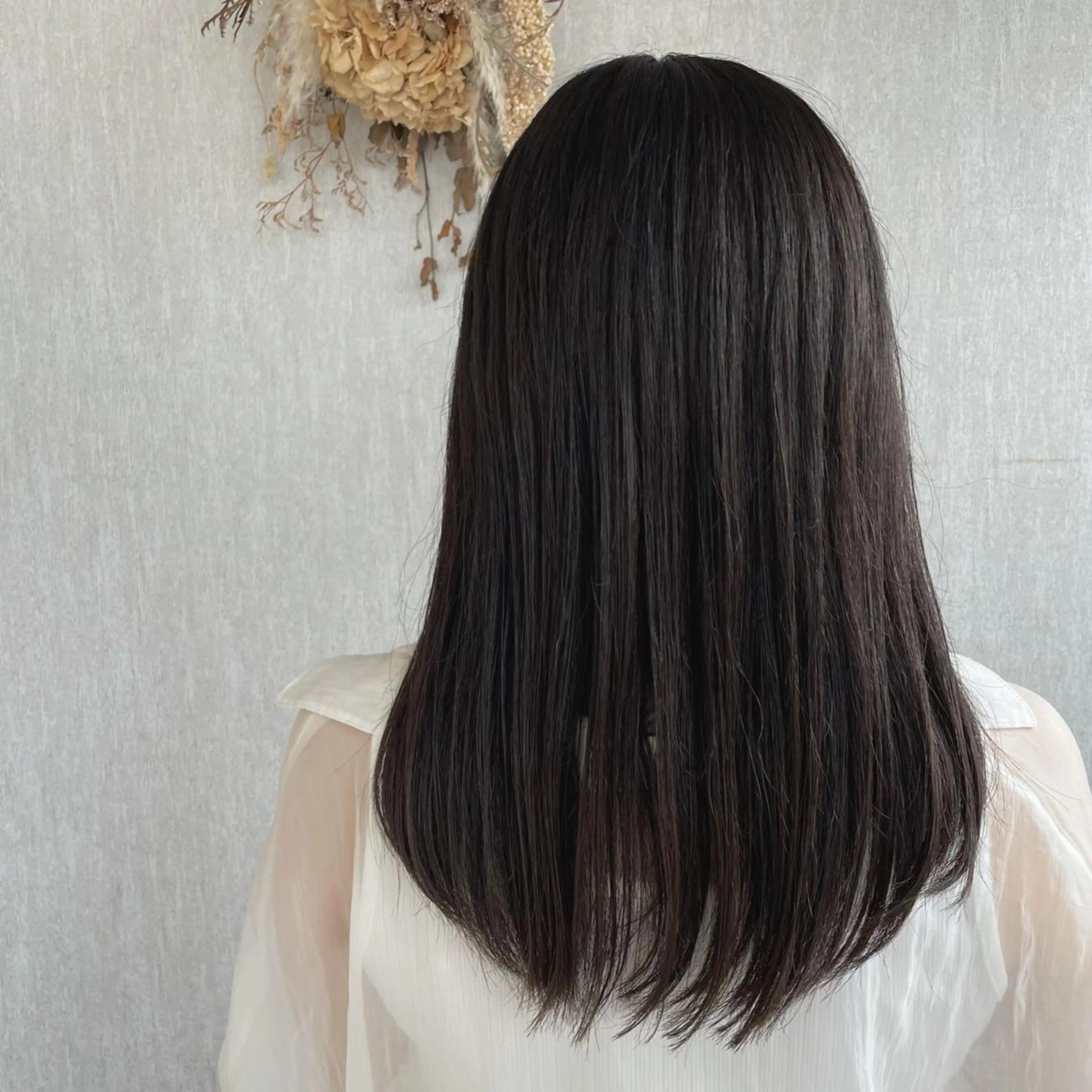ロング 上田 早恵のヘアスタイル