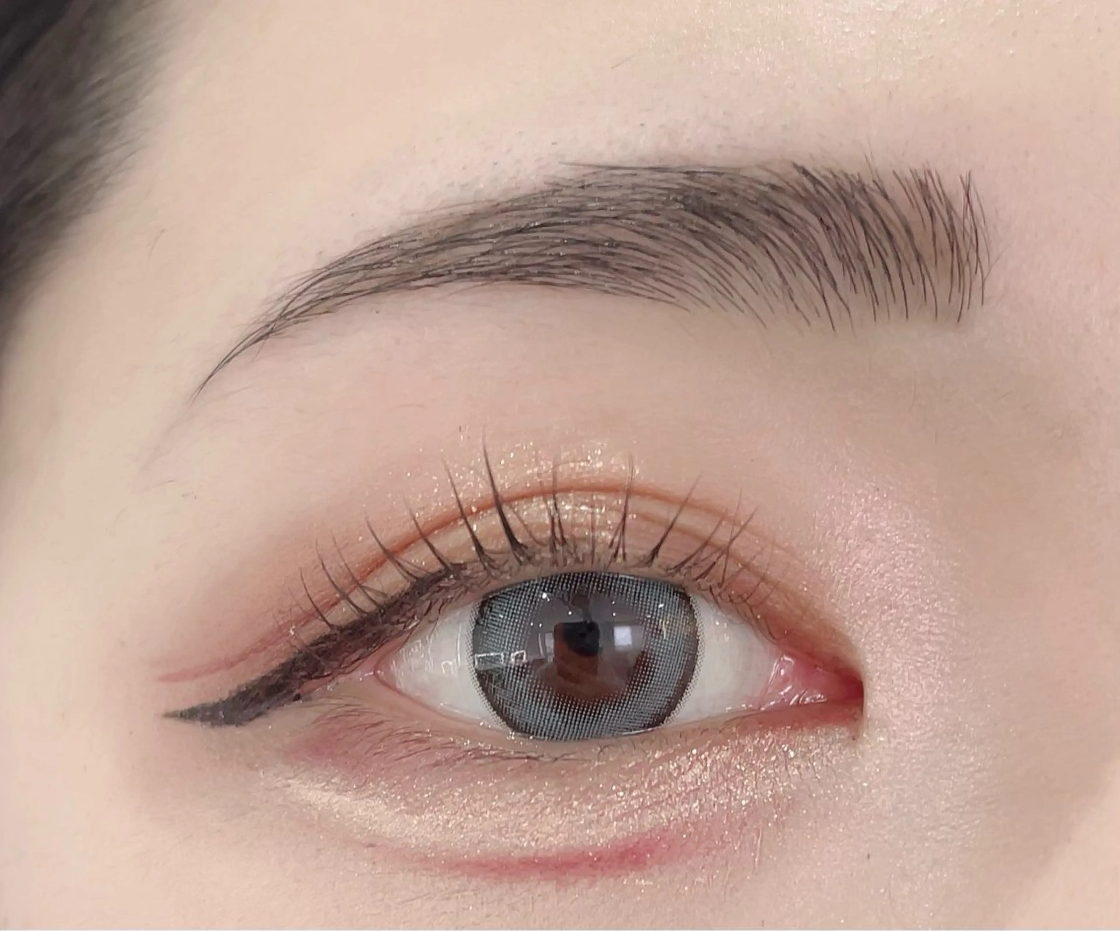 マツエク・マツパ SSINSTUDIO研修センター中目黒店所属・アイリスト かなの眉毛・アイブロウイメージ