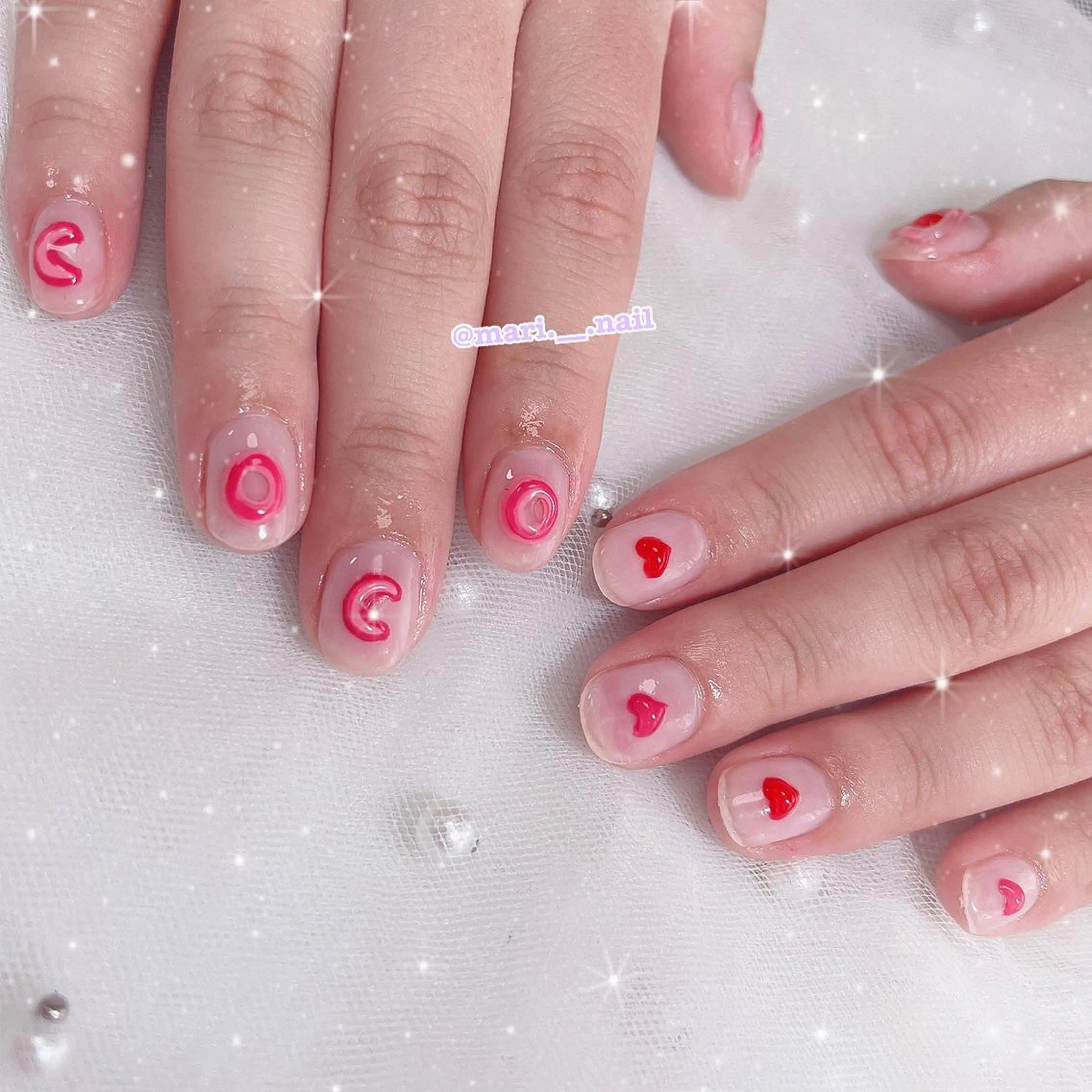 ネイル 🎀 Mayu 🎀痛ネイルのネイルデザイン