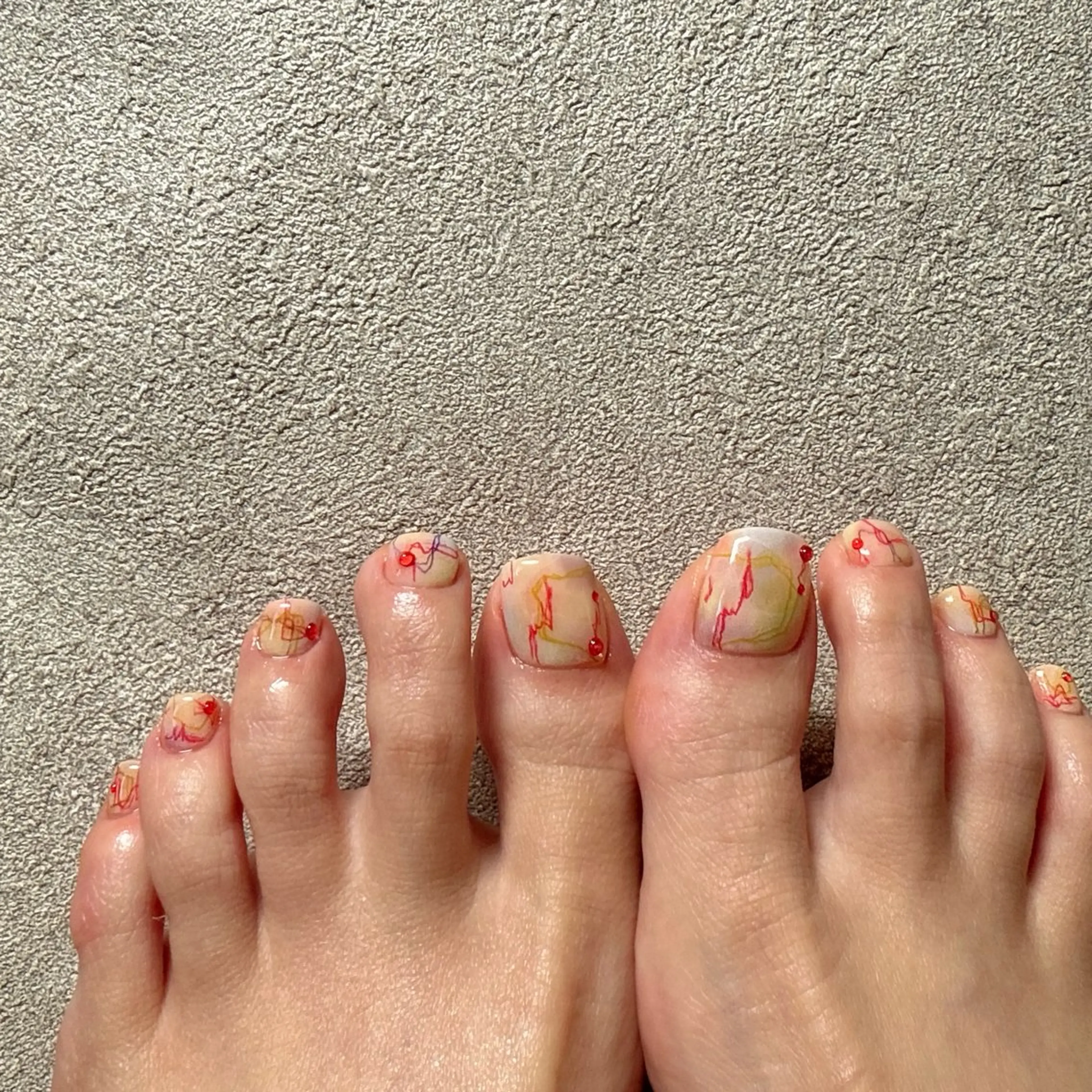 ネイル フットネイル lilbondir. chiharuのネイルデザイン