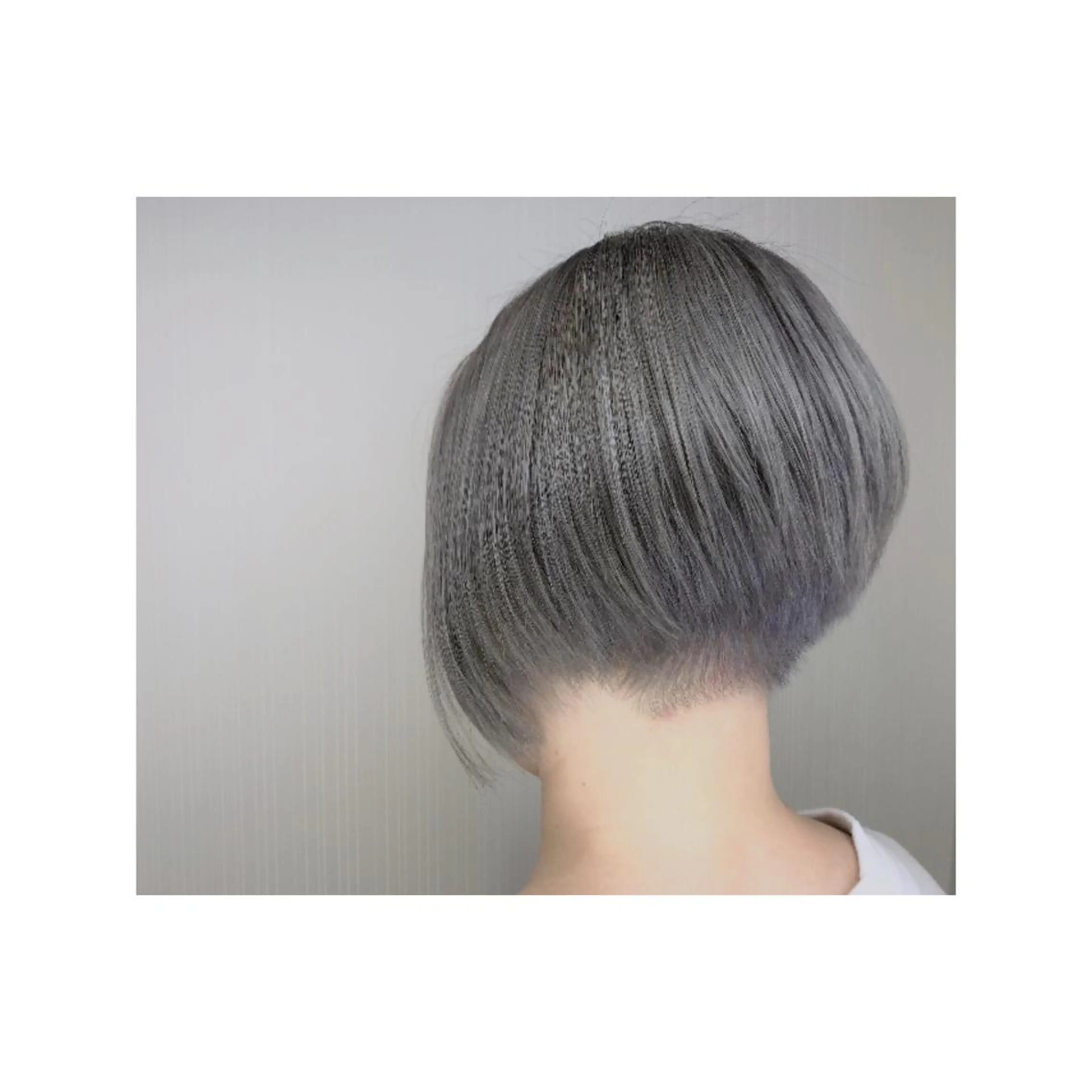 ショート カラー やました りなのヘアスタイル