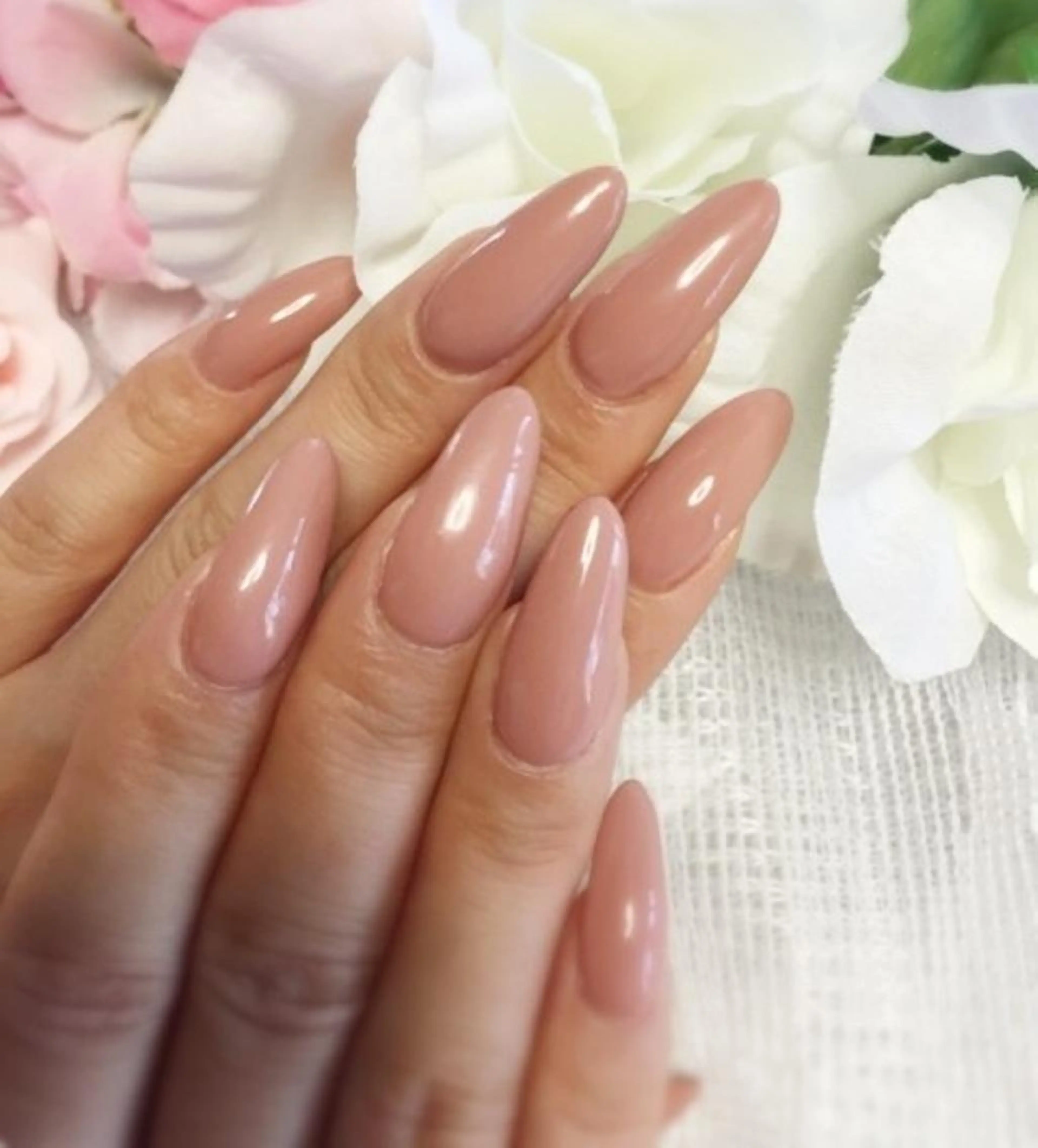 ミニモ【チップ長さ出し/10本】ワンカラーORラメグラ《オフなし》の写真