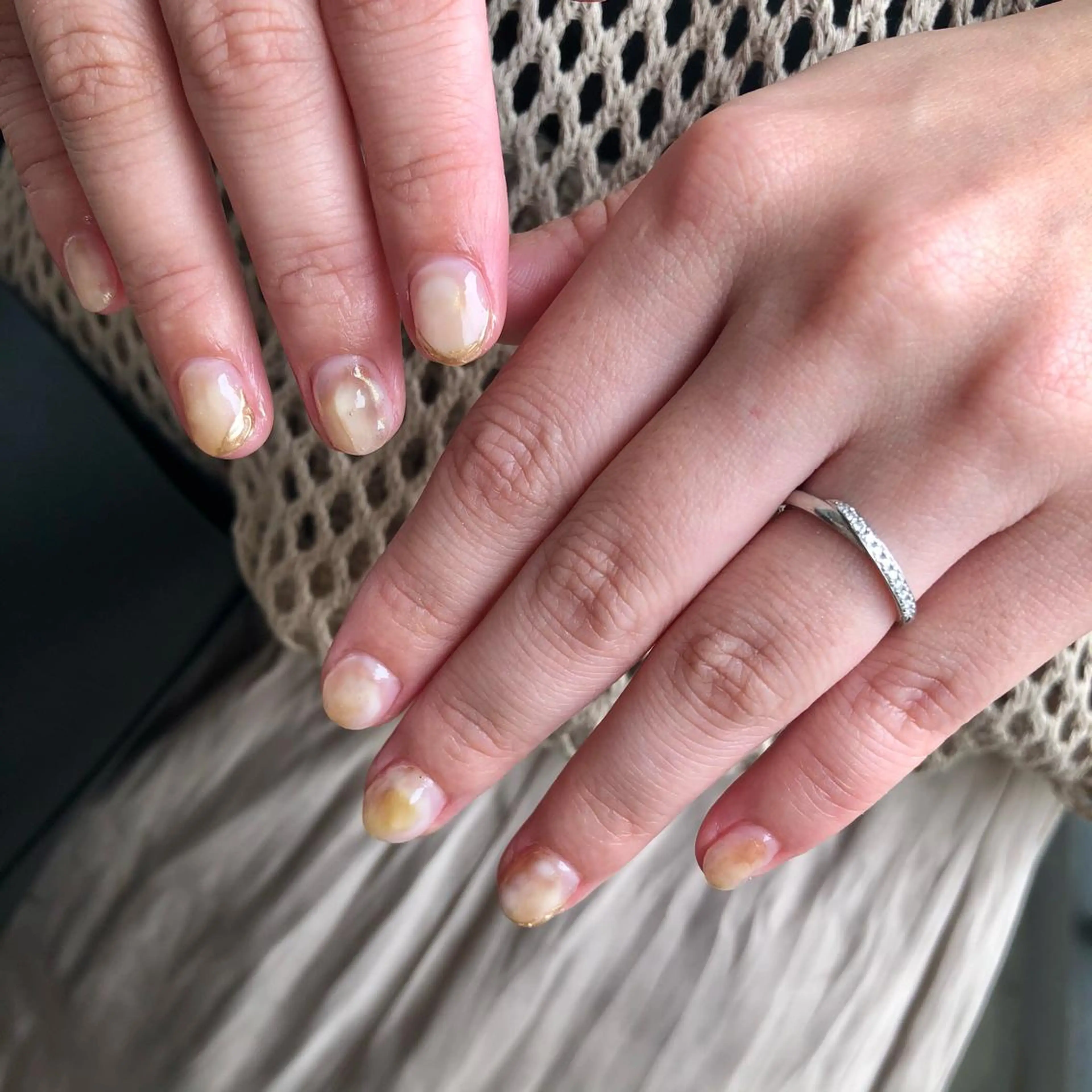 ネイル 黒葛原 めぐみのネイルデザイン