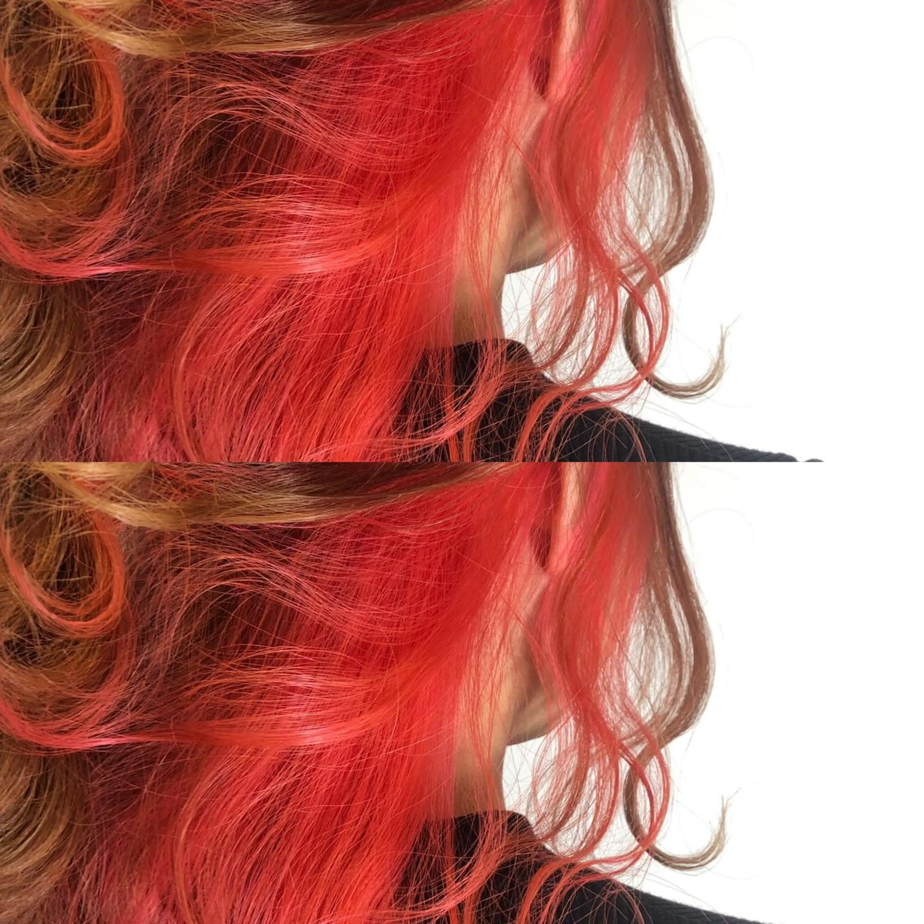 ロング カラー レッドカラー period.所属・艶髪/髪質改善 🤍kumikoのヘアスタイル