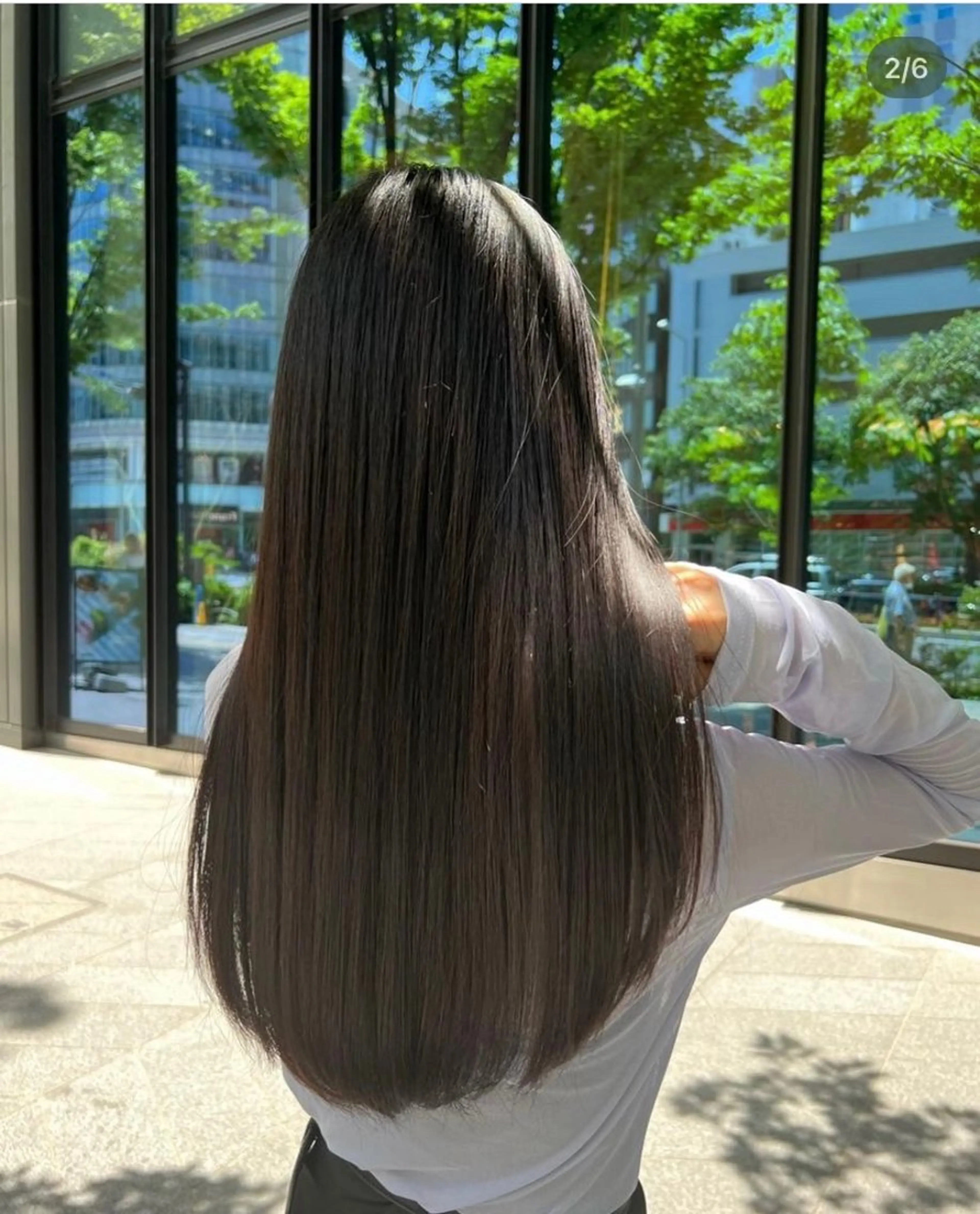 カット/縮毛矯正/5ステップトリートメントの写真