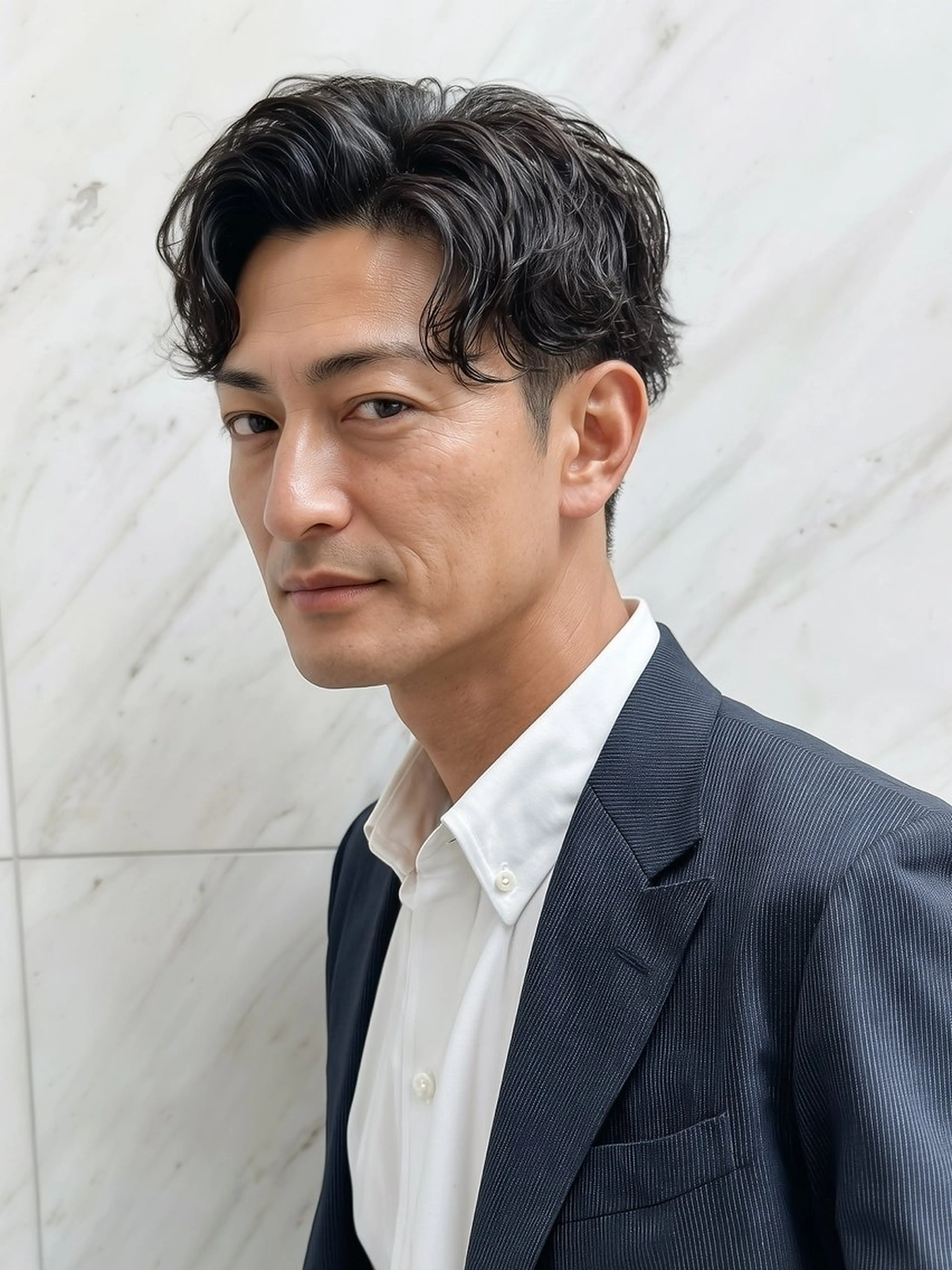 パーマ 男性 スタイリストのエステ・リラクイメージ