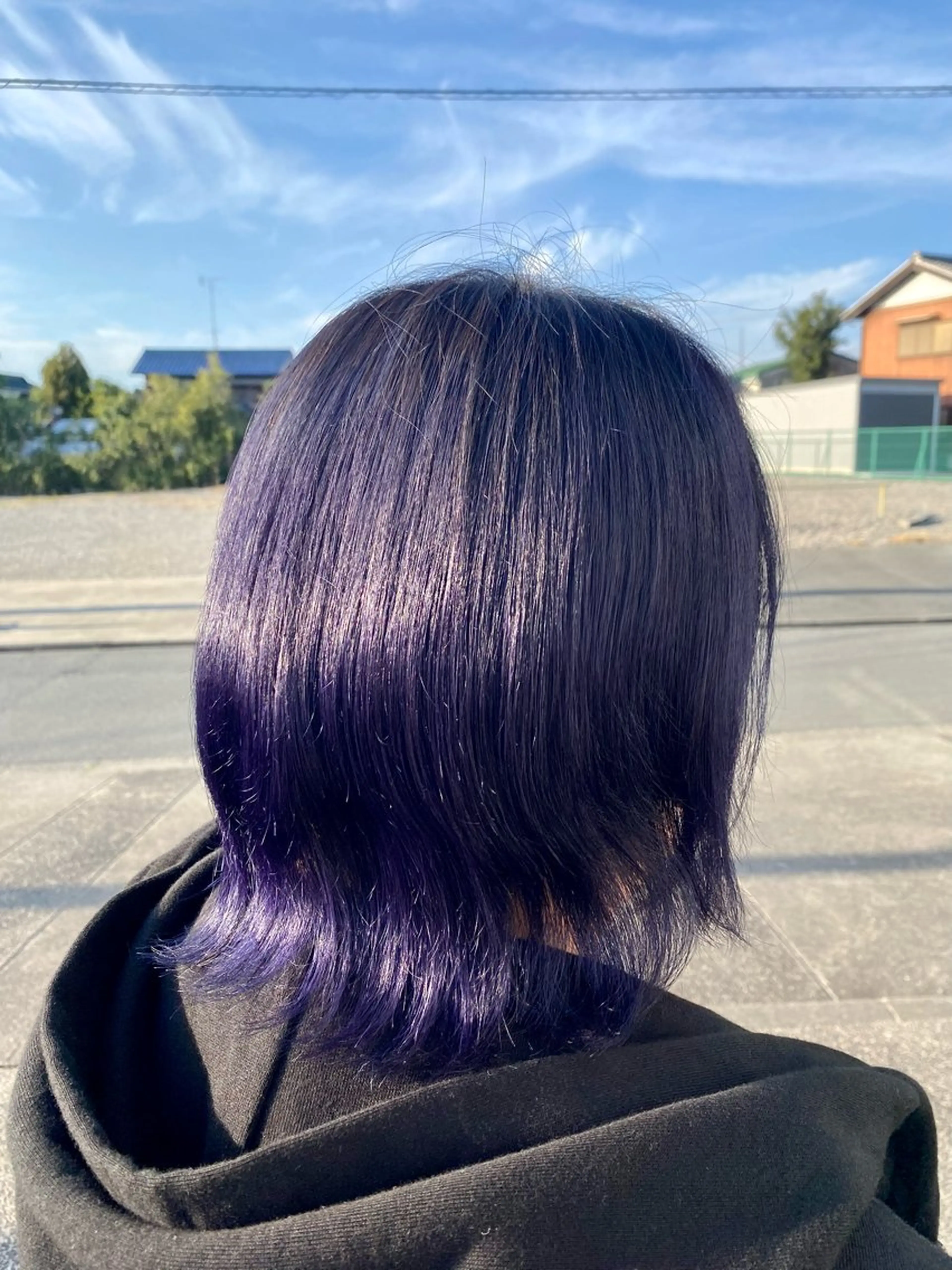 ミディアム 北川 飛瑶のヘアスタイル