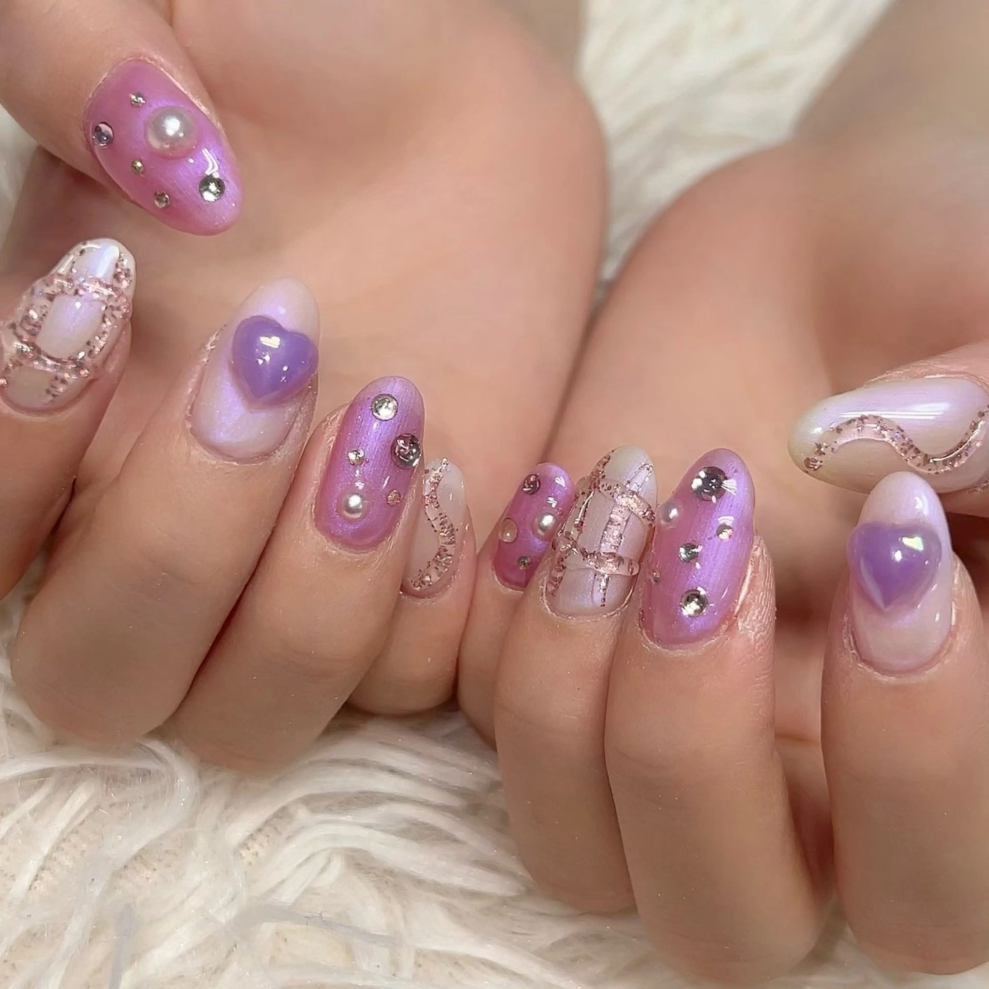 ネイル ハンドネイル 【Yappy🌈】 💖P-tanaのネイルデザイン