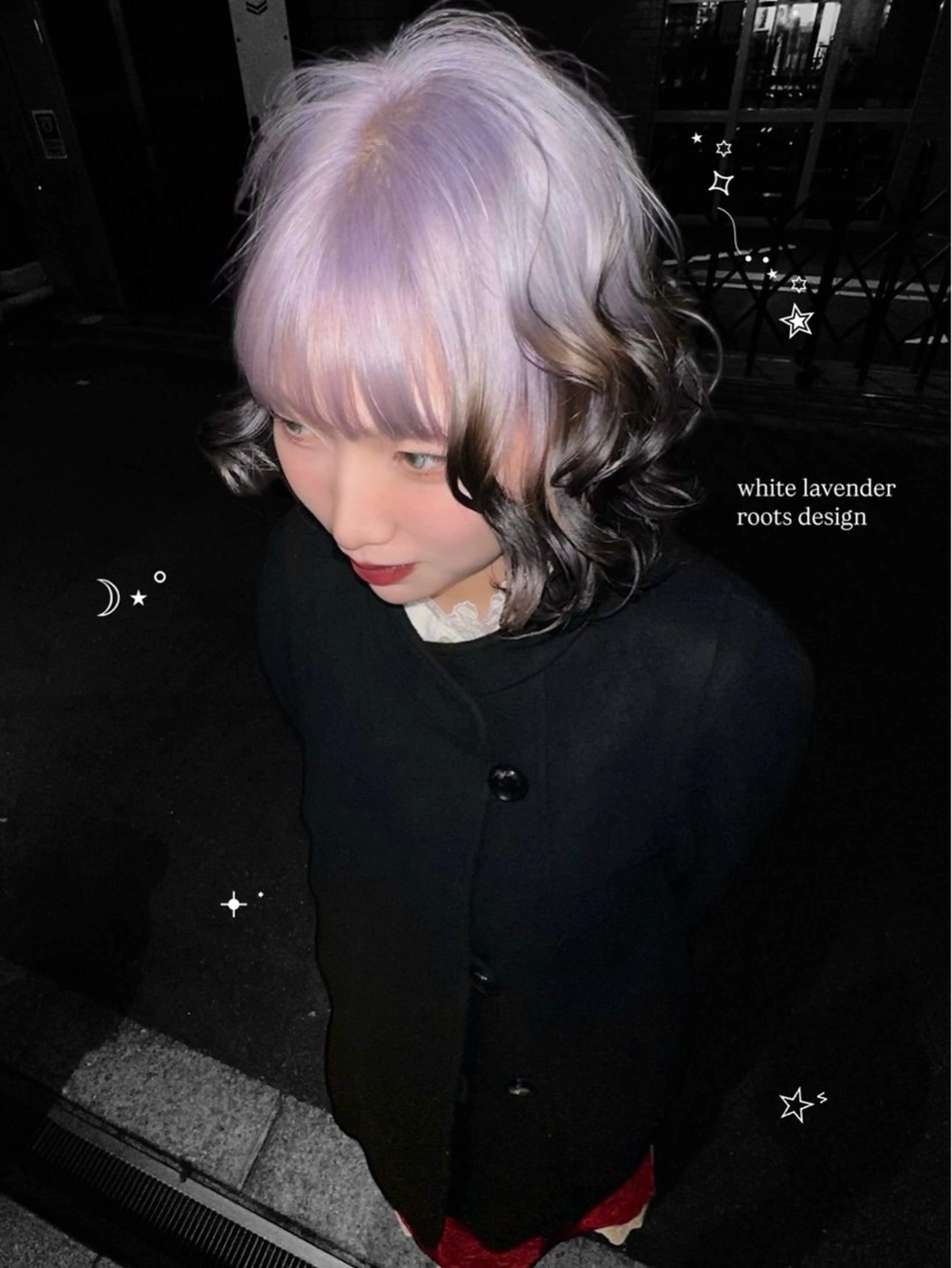 《😈派手髪集合😈》ケアブリーチ + 髪質改善オンカラー + デザイン + Aujua 5stepトリートメントの写真