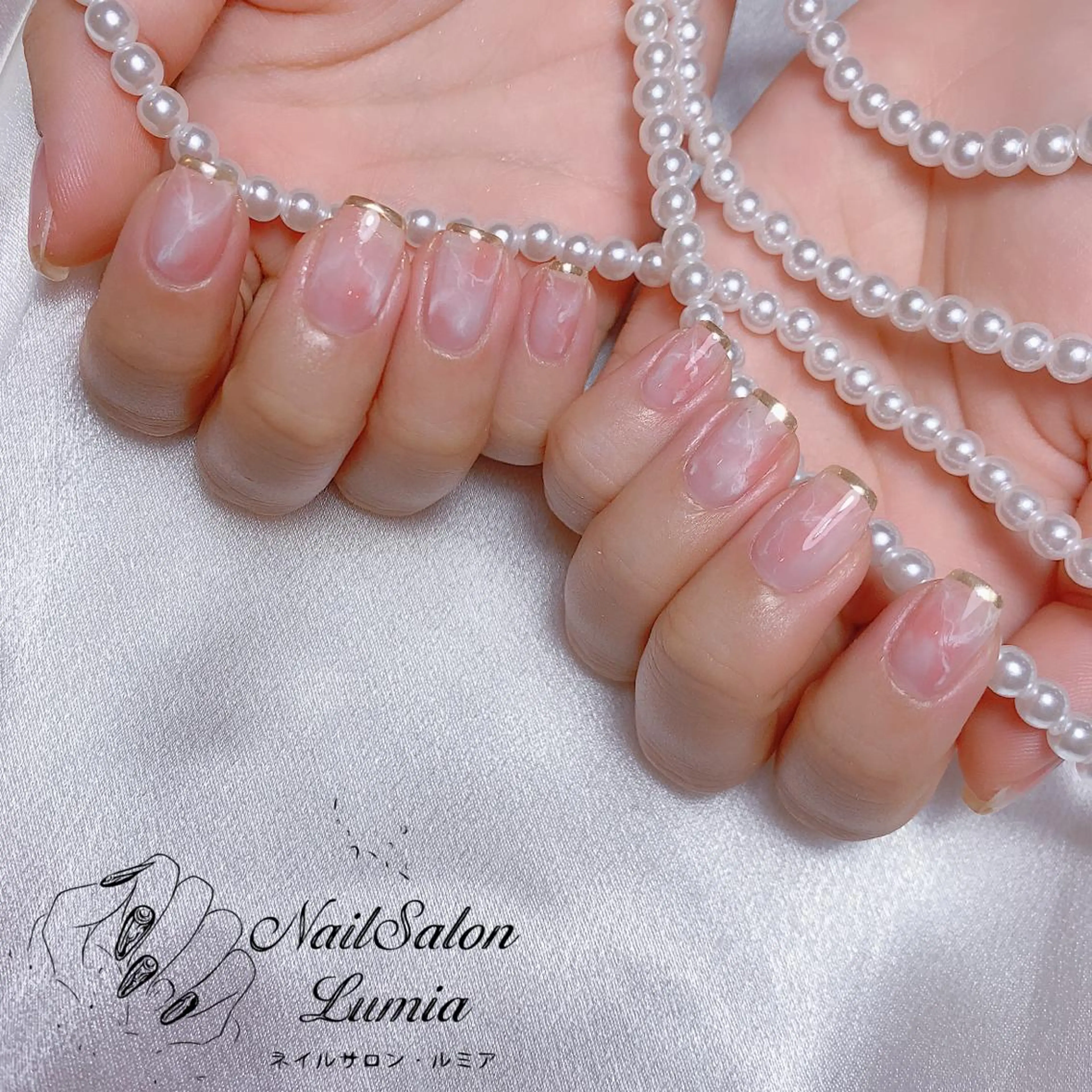 ネイル ハンドネイル ネイルサロン ルミア Lumia 店長のネイルデザイン