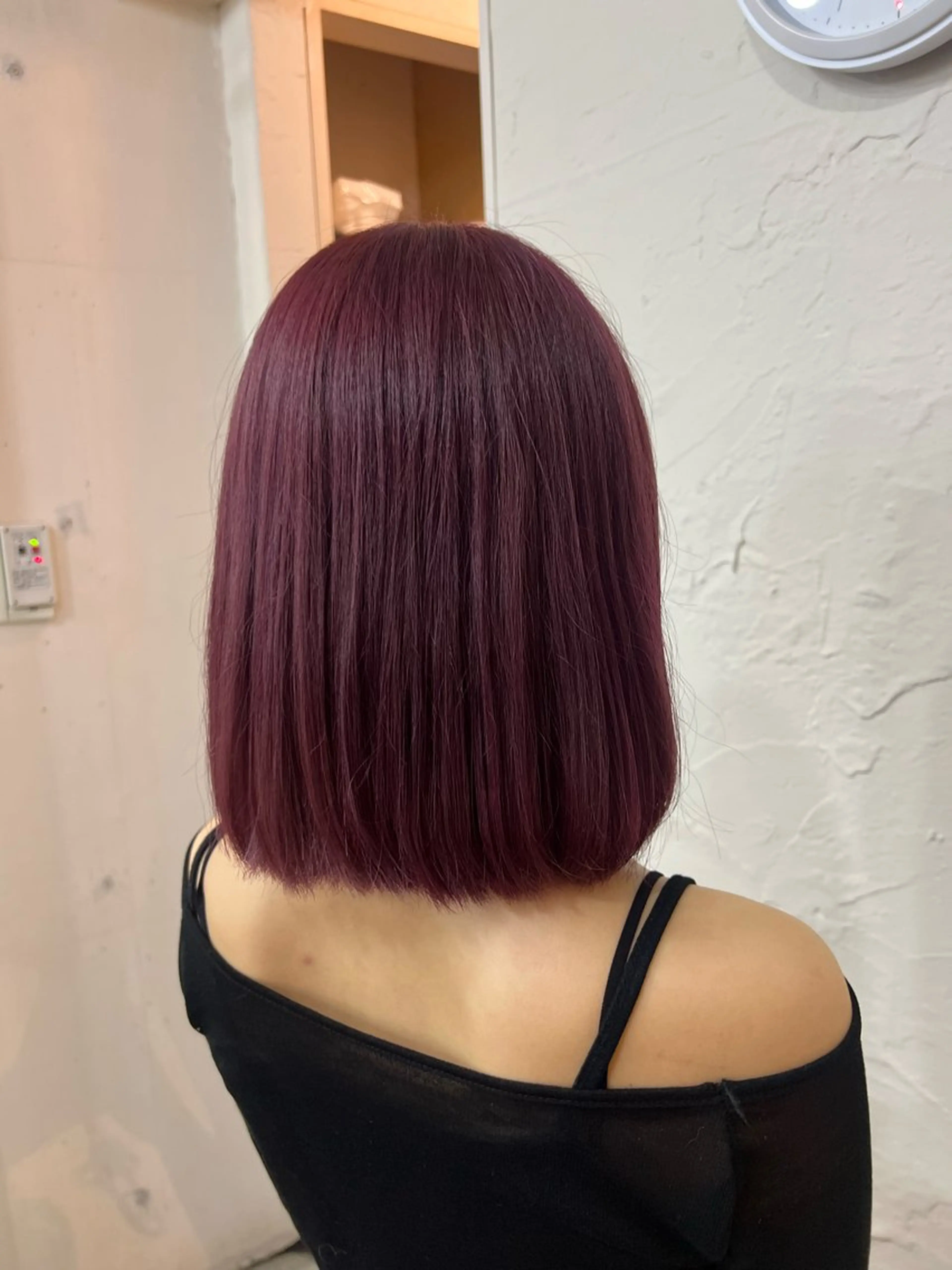 ミディアム ヘアカラー 店長🩷艶カラー 🧡💛リサ🫧のヘアスタイル