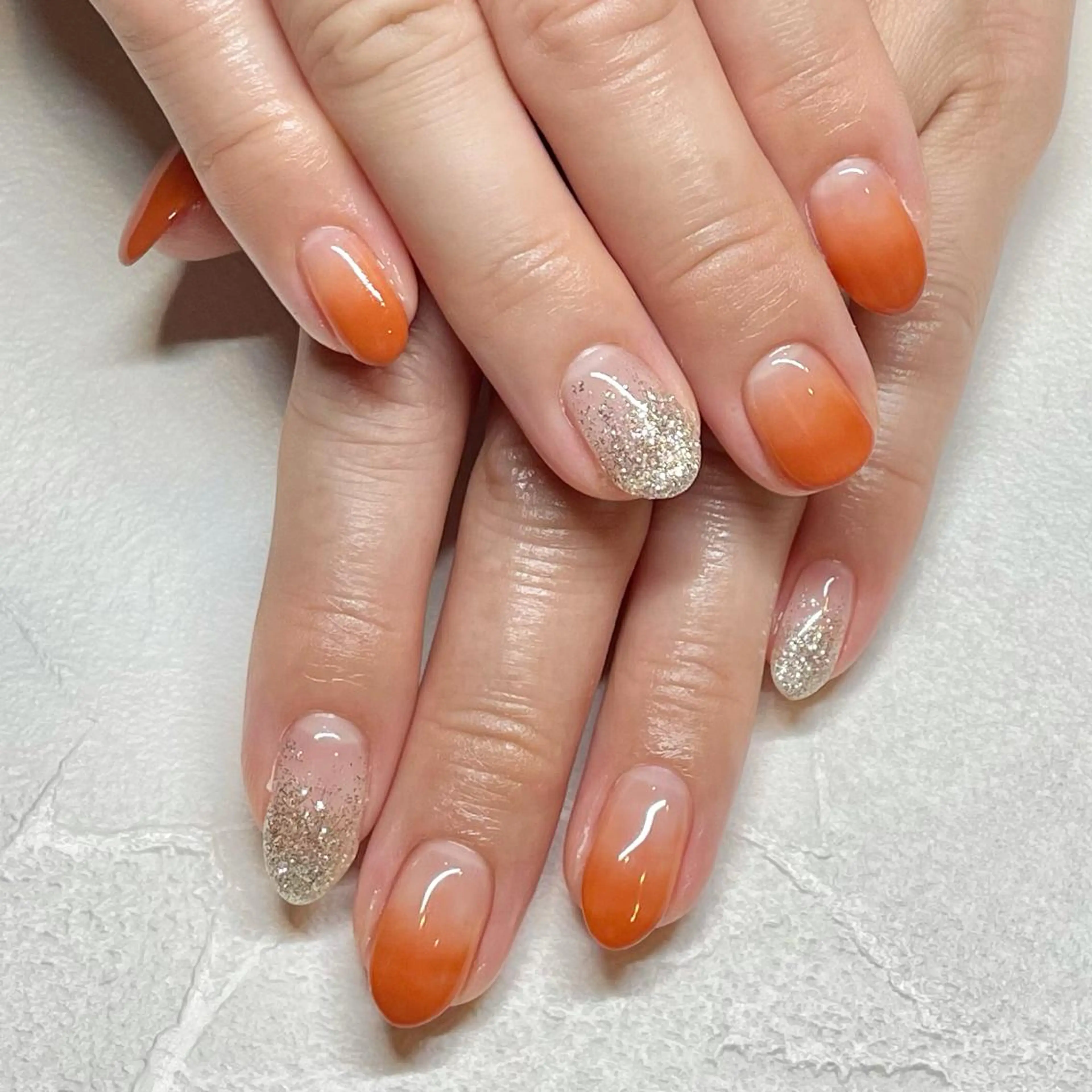 ネイル グラデーション ささき れいなのネイルデザイン